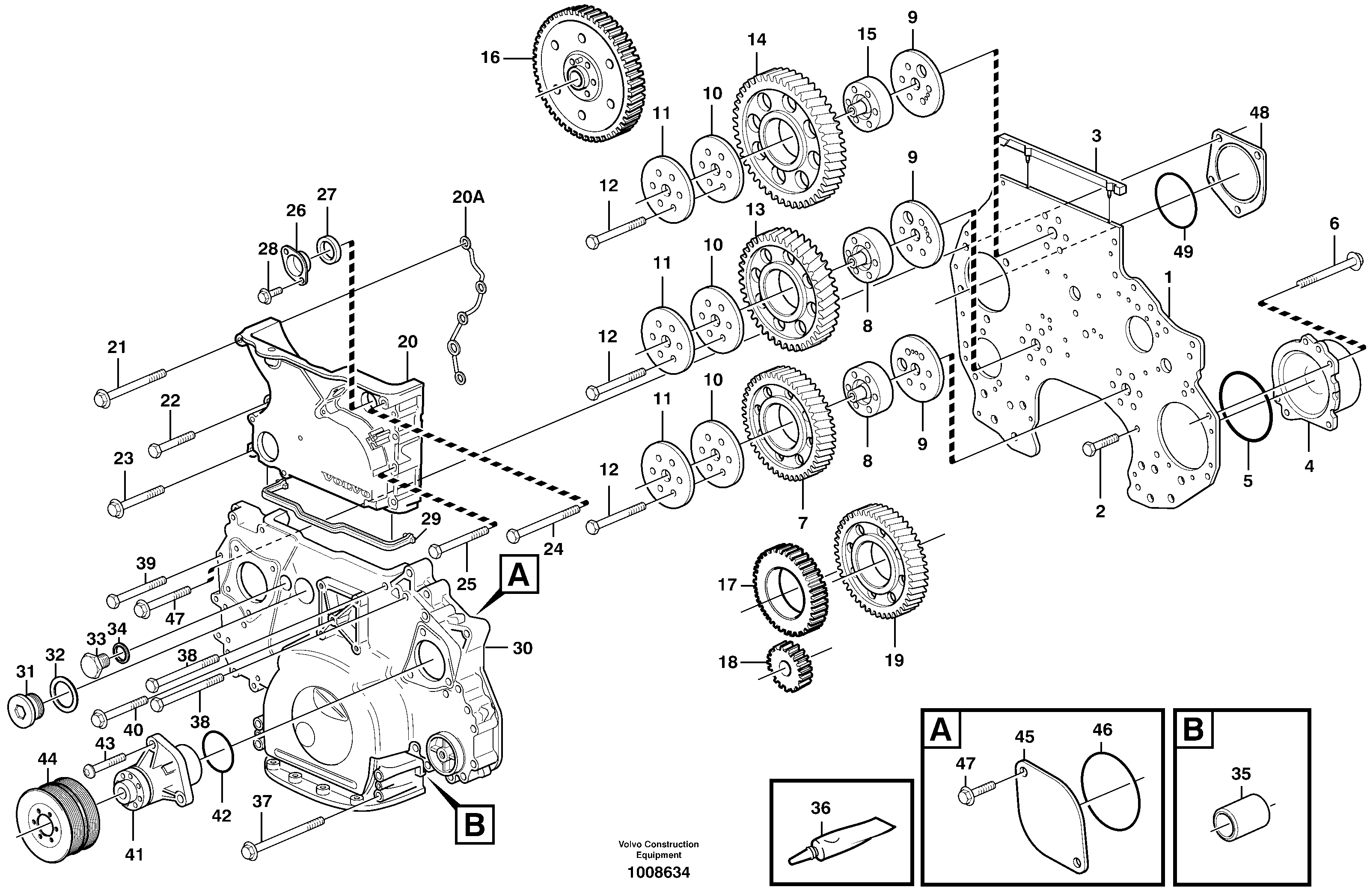 Front Spring VOE21344754 VOLVO