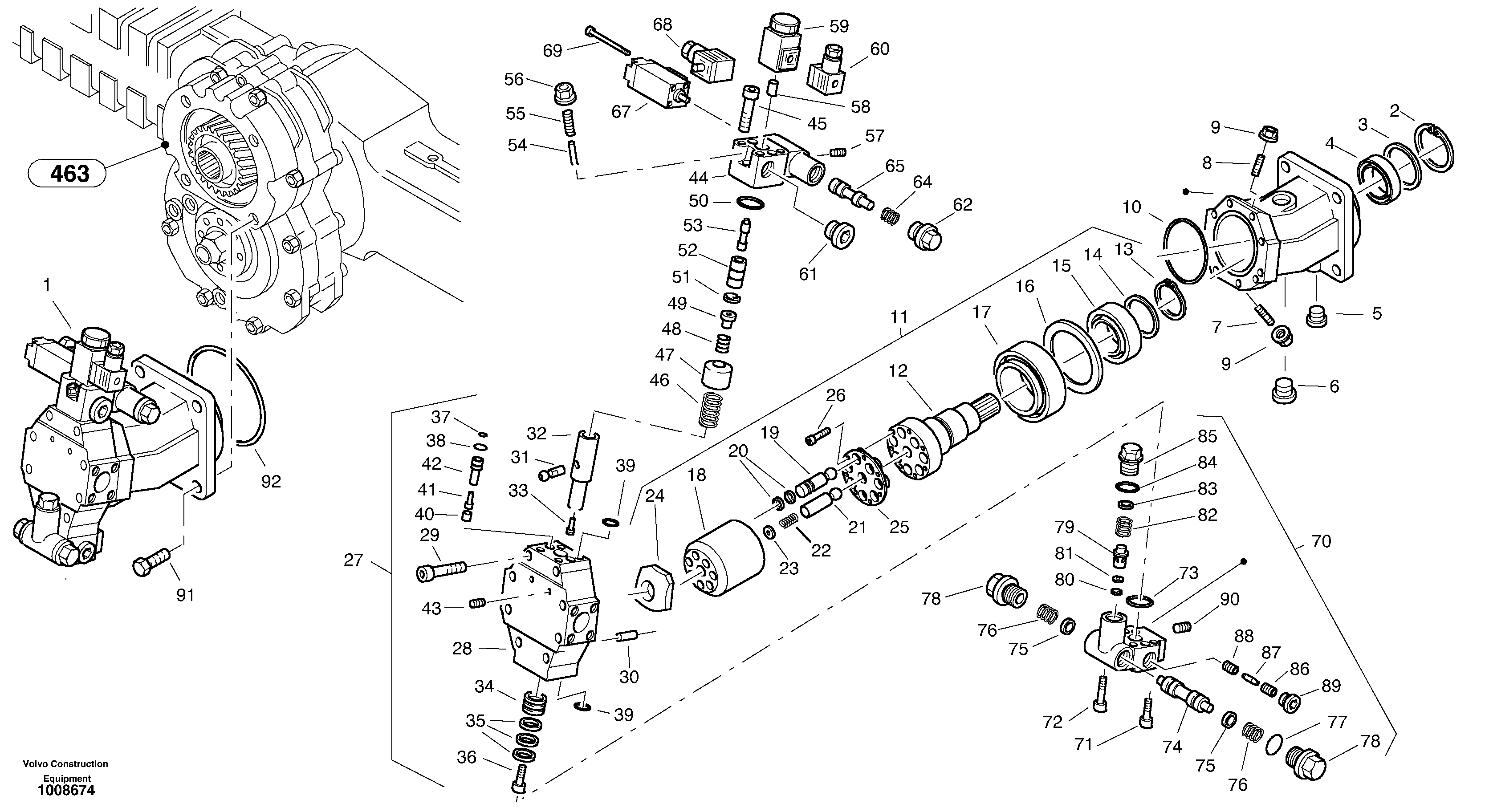 Opr Cylinder VOE11308282 VOLVO