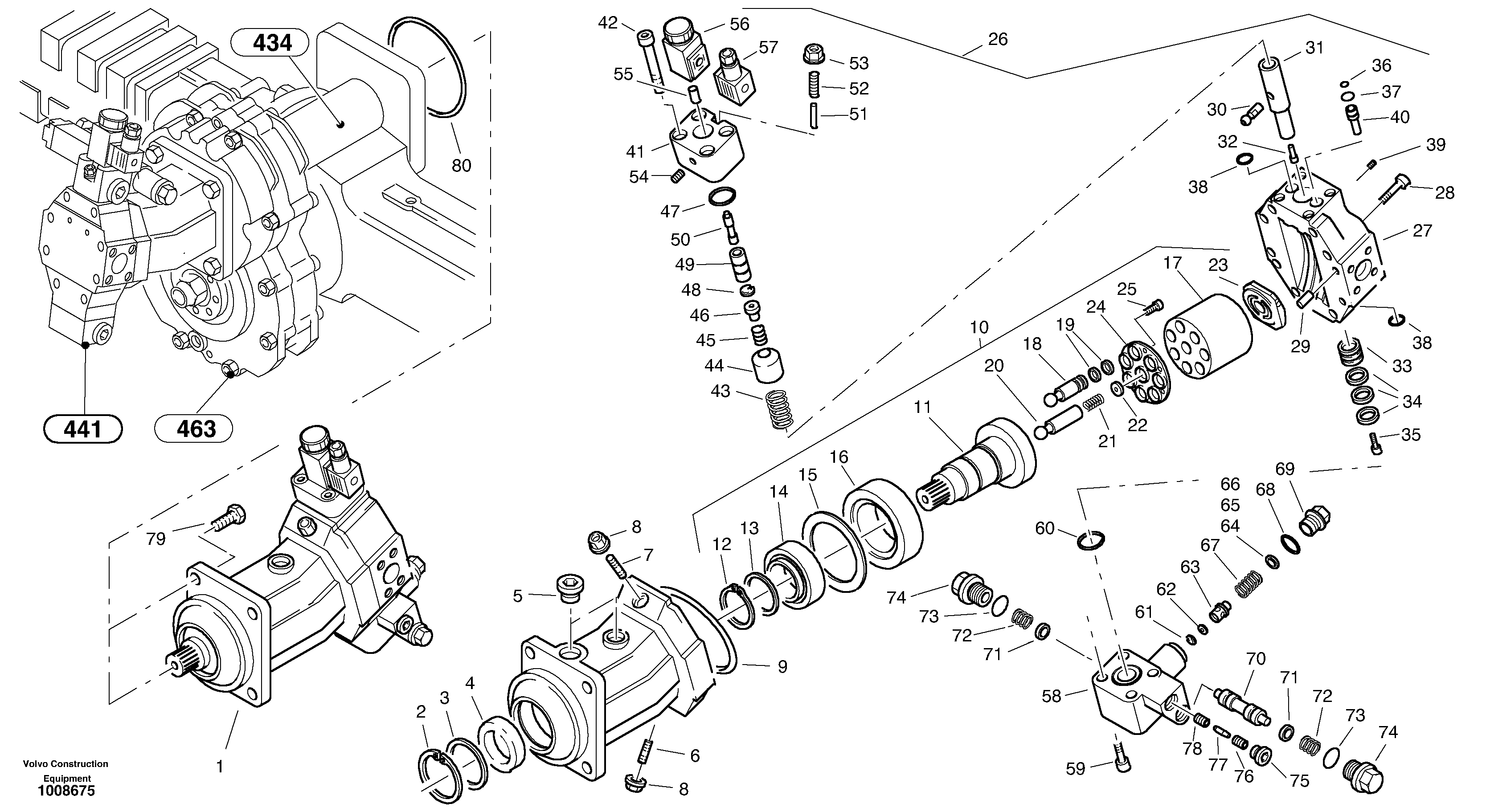 Opr Cylinder VOE11308281 VOLVO
