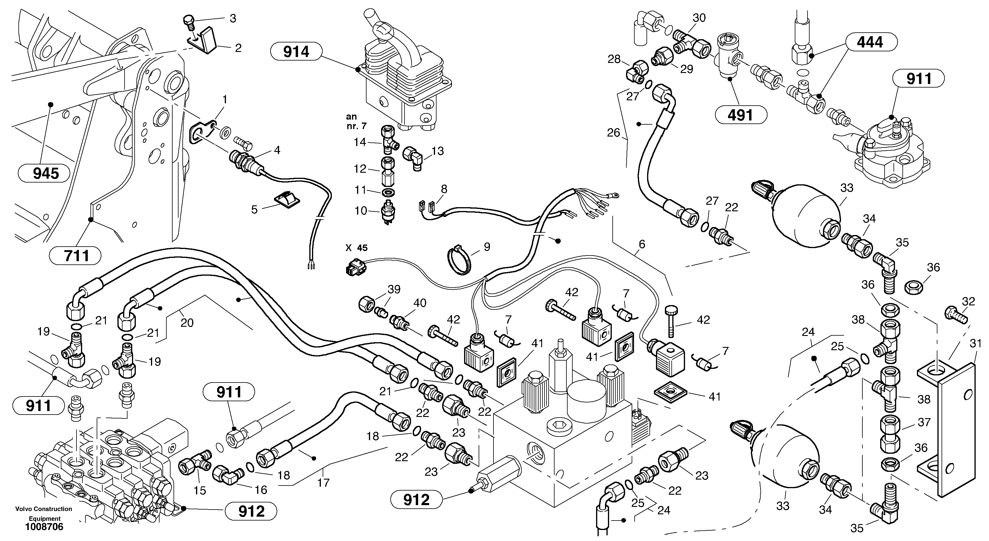 Electrical Cabl VOE11306667 VOLVO