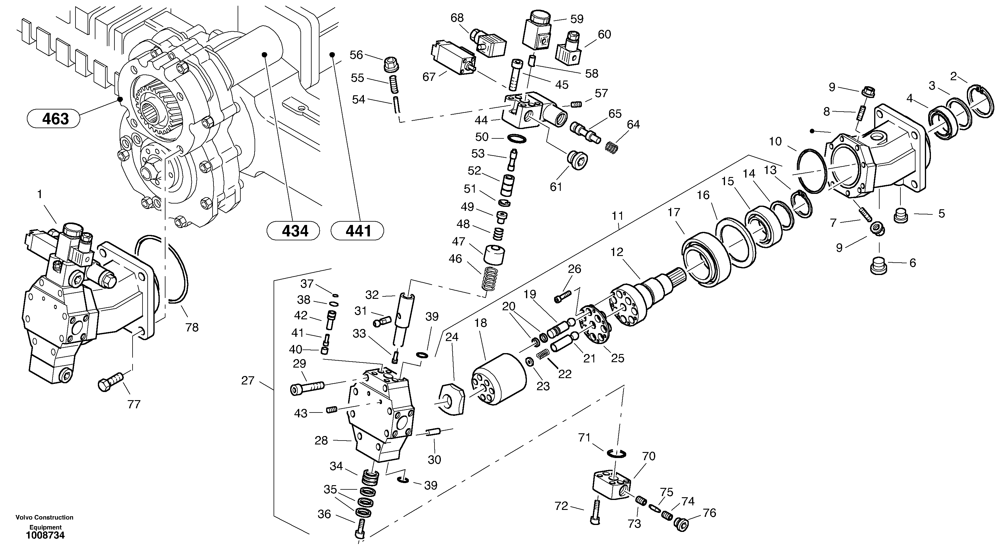 Opr Cylinder VOE11308283 VOLVO