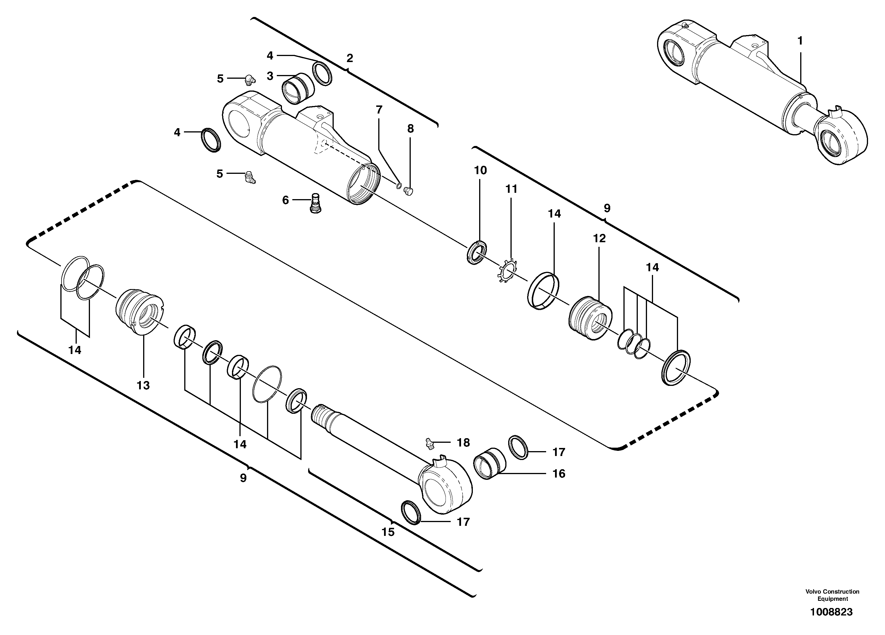 Fuel miser valve VOE11710845 VOLVO