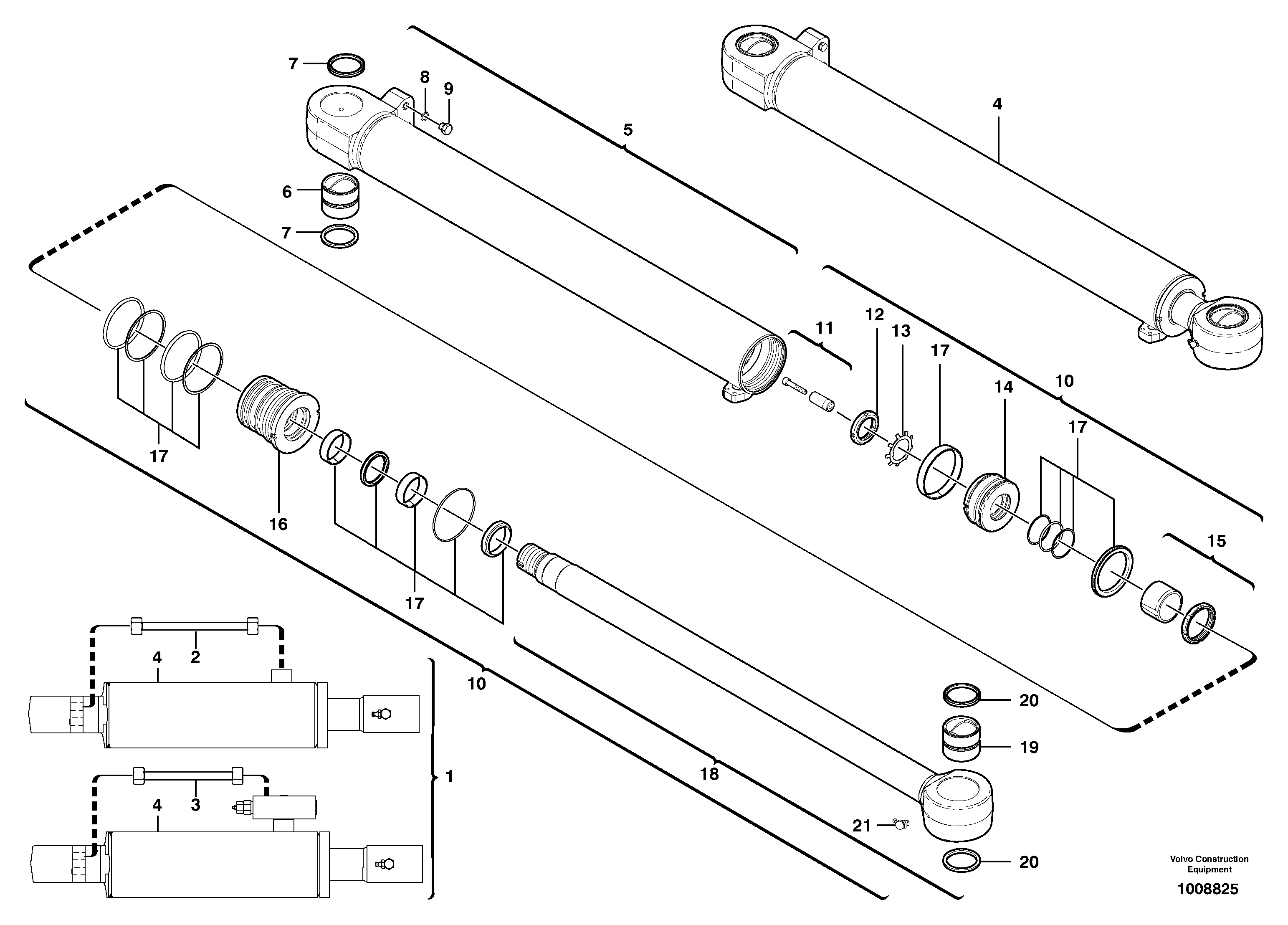 Литая крышка VOE11800623 VOLVO