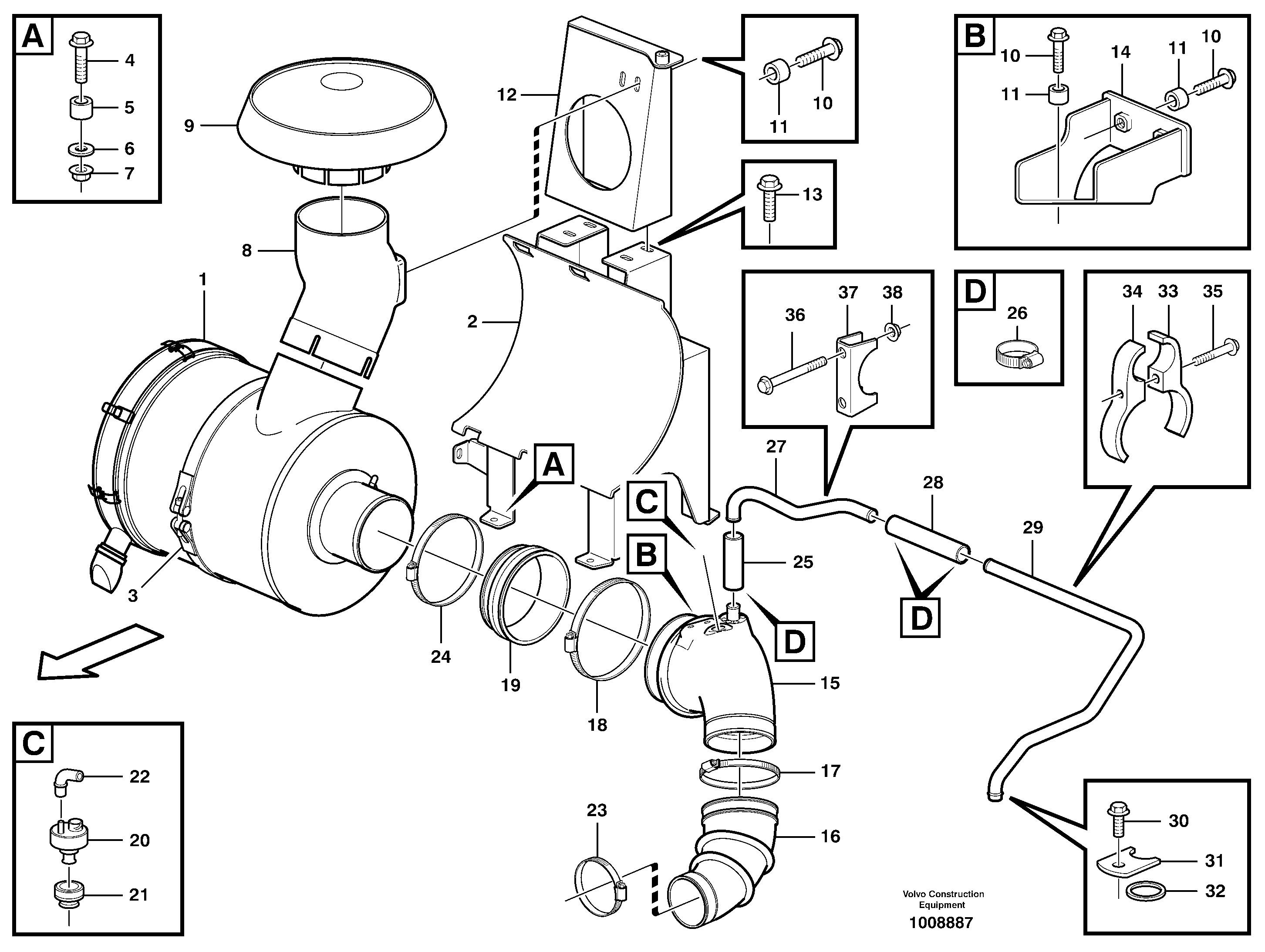 Connector Kit VOE15036188 VOLVO