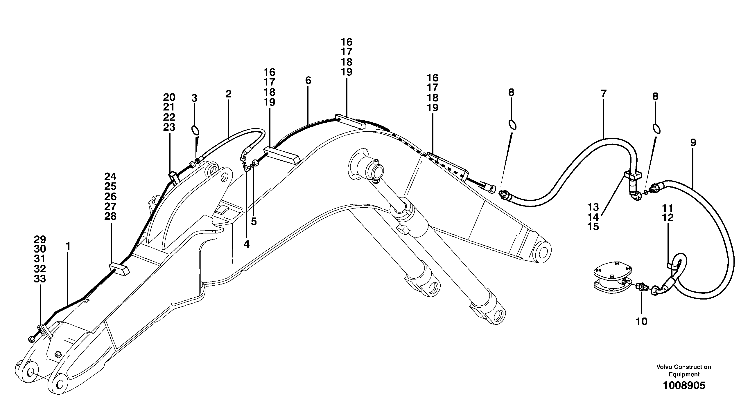 Water pump ger VOE935732 VOLVO