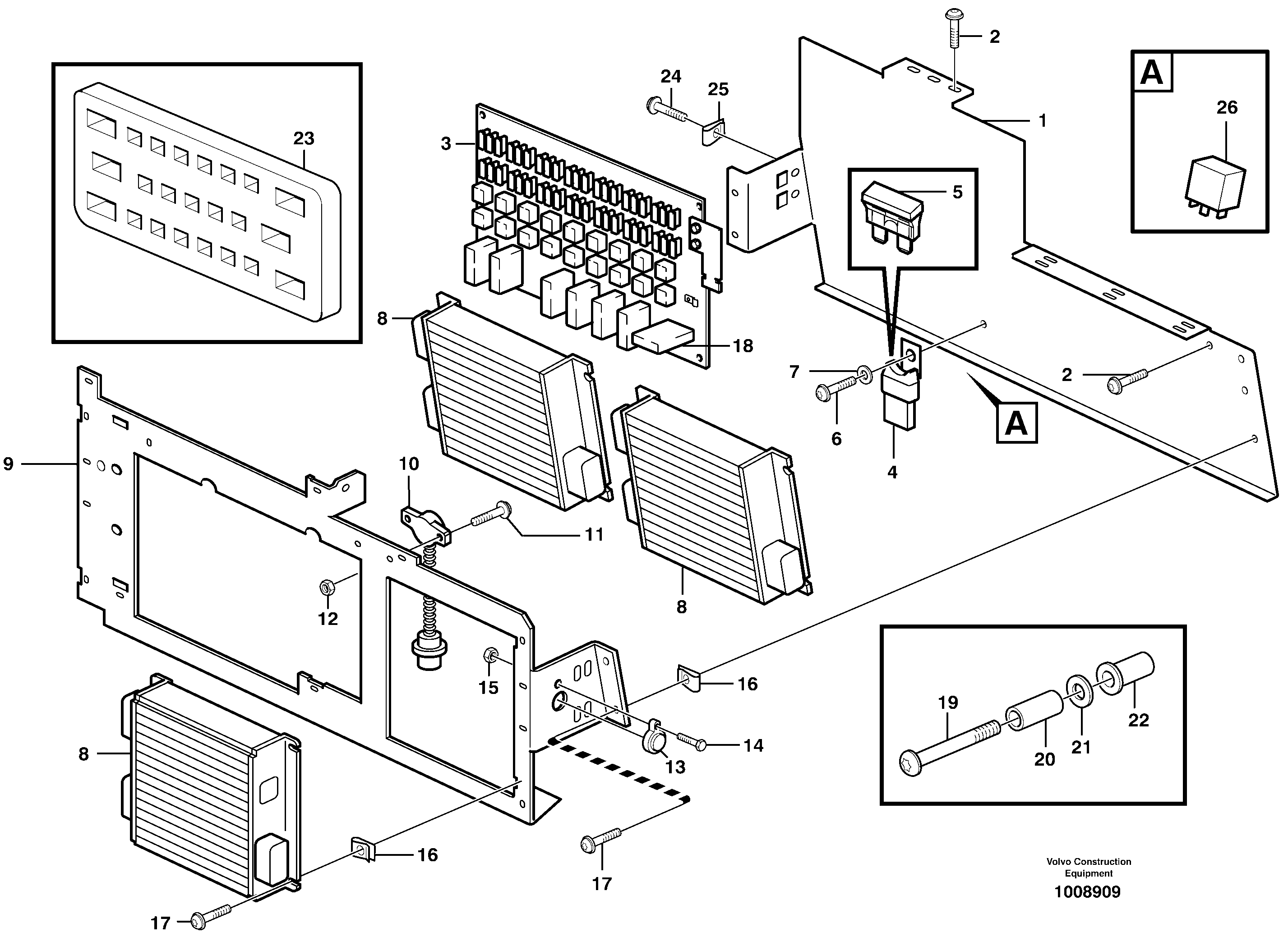 Bracket VOE11120865 VOLVO