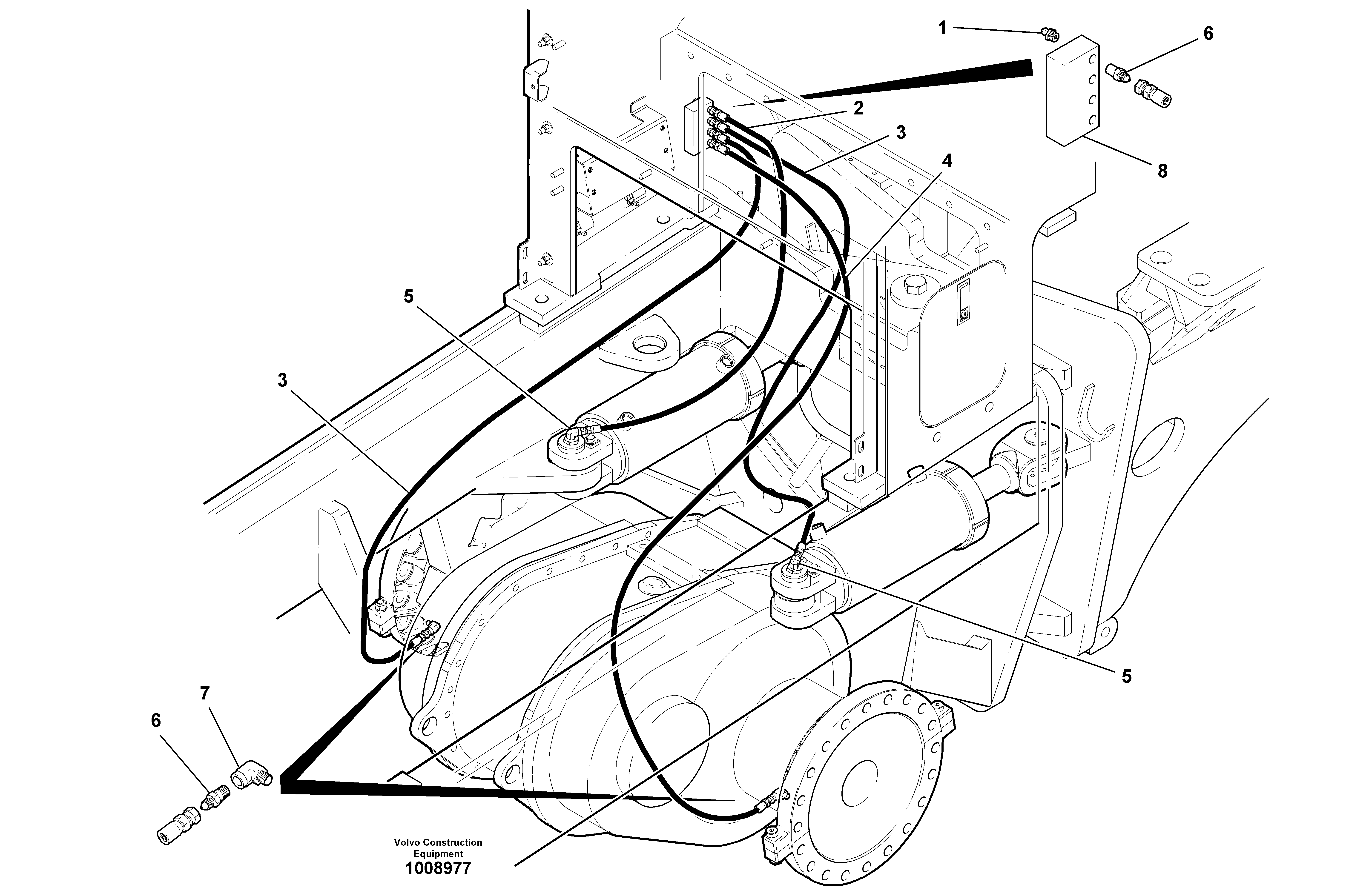 Bracket CH87981 VOLVO