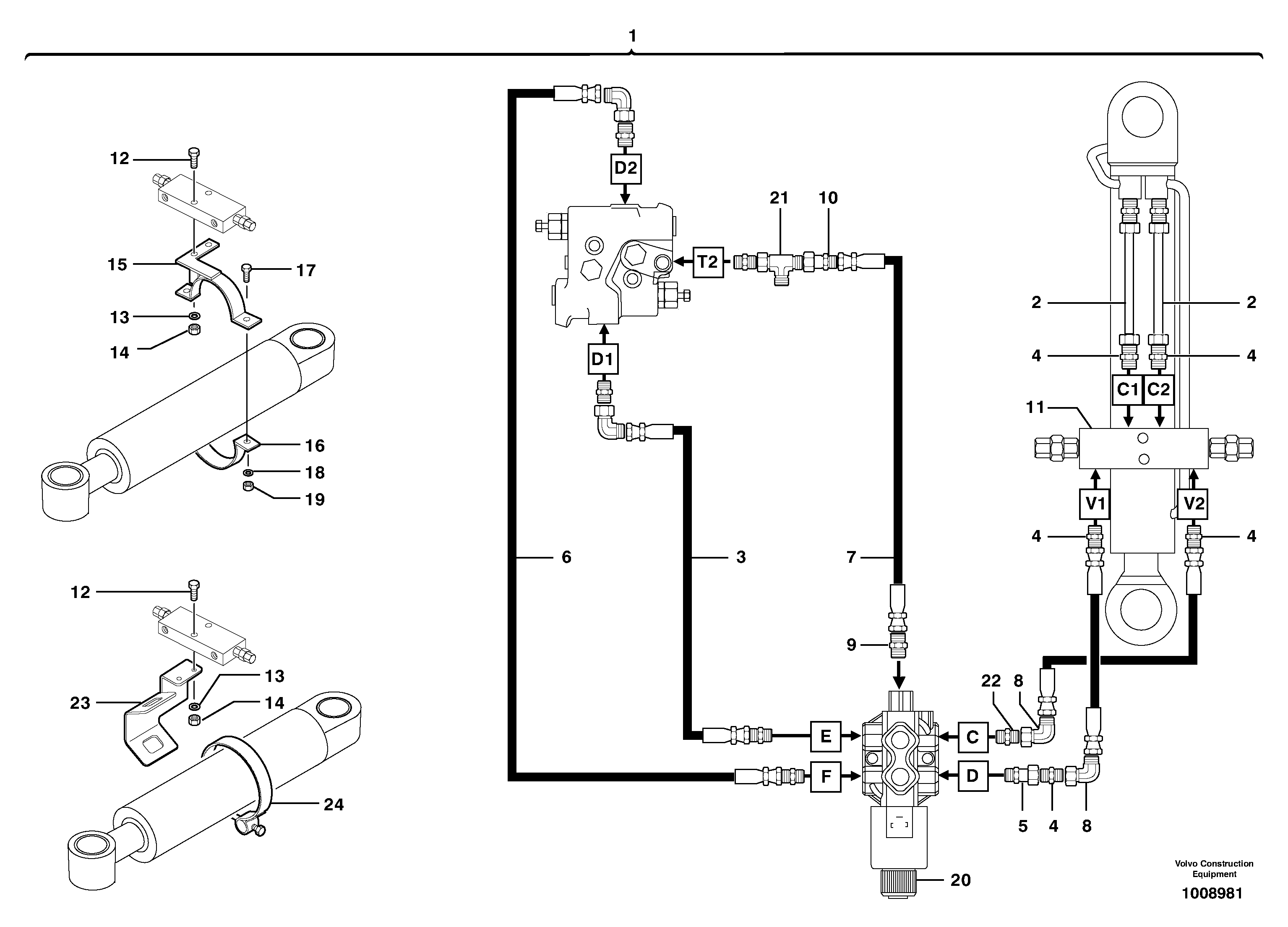 Adapter PJ4750348 VOLVO