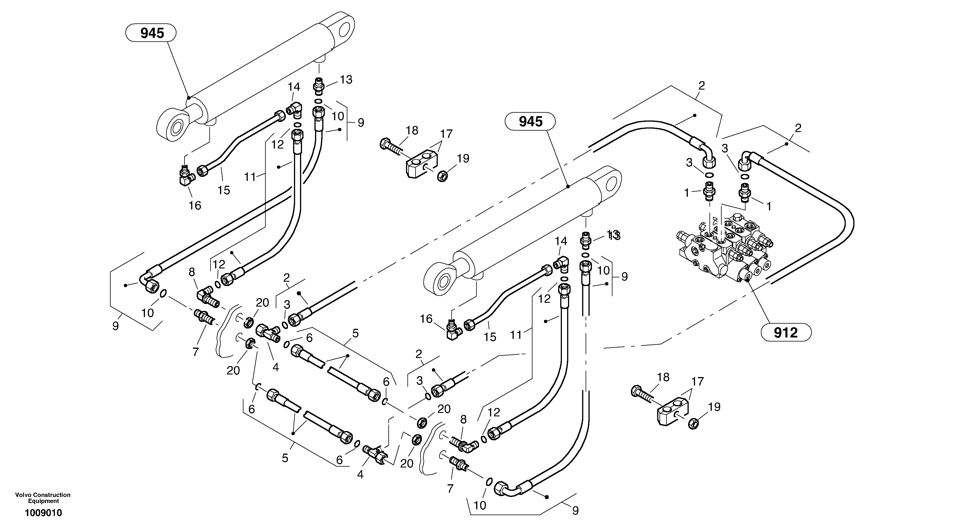 Timing gear casing VOE15229667 VOLVO