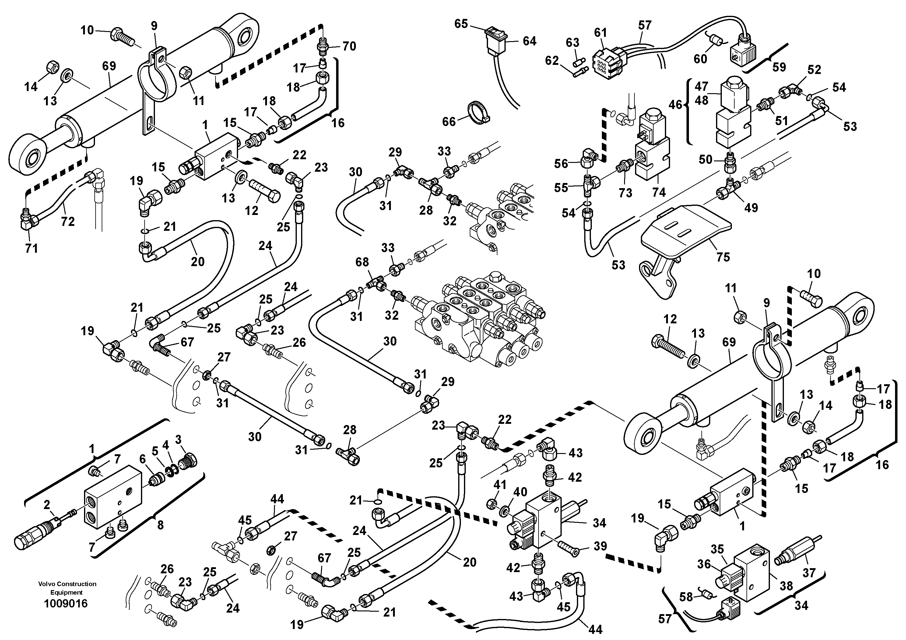 Water pump ger VOE957095 VOLVO