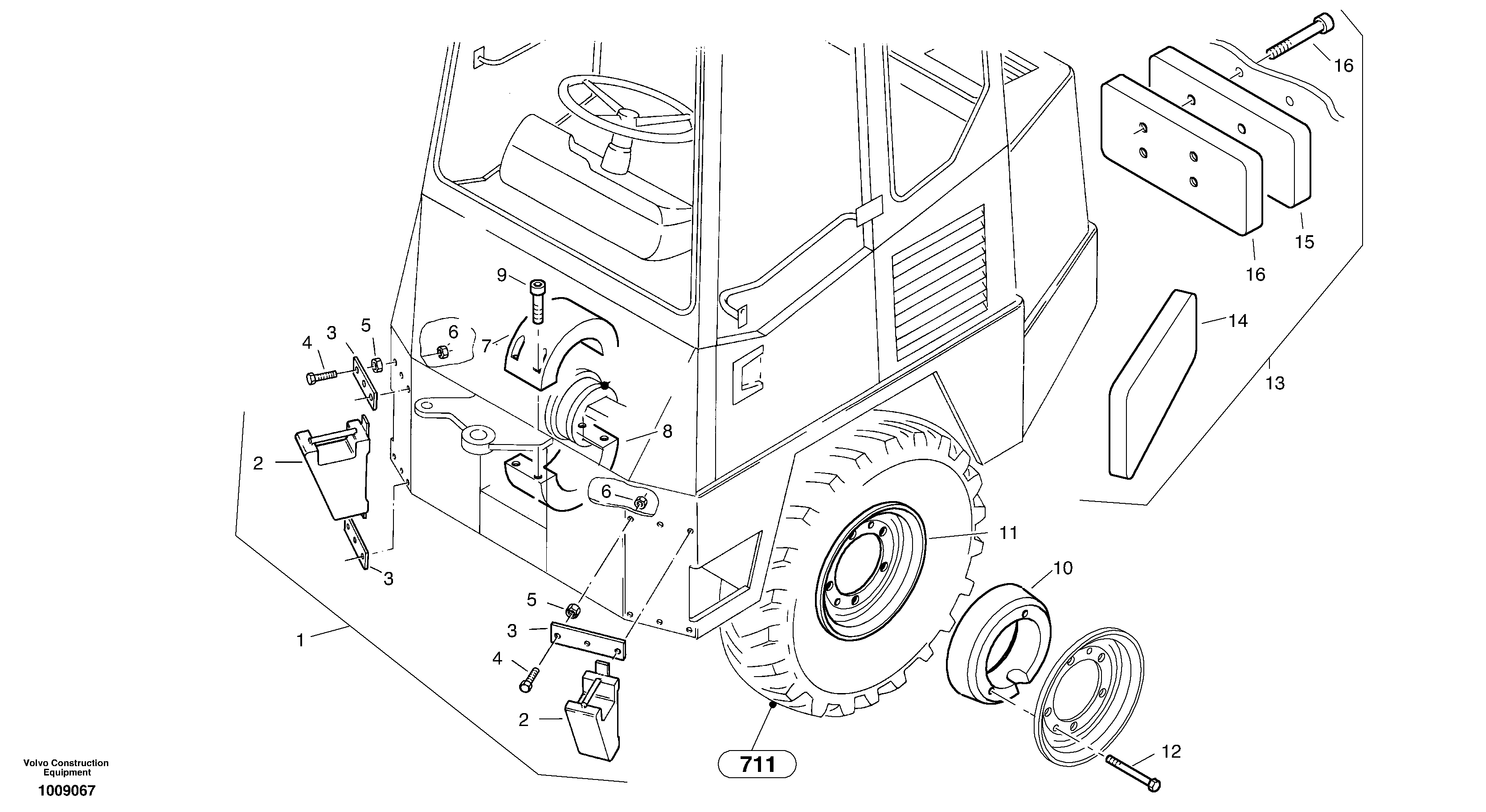 Screw ZM8096322 VOLVO