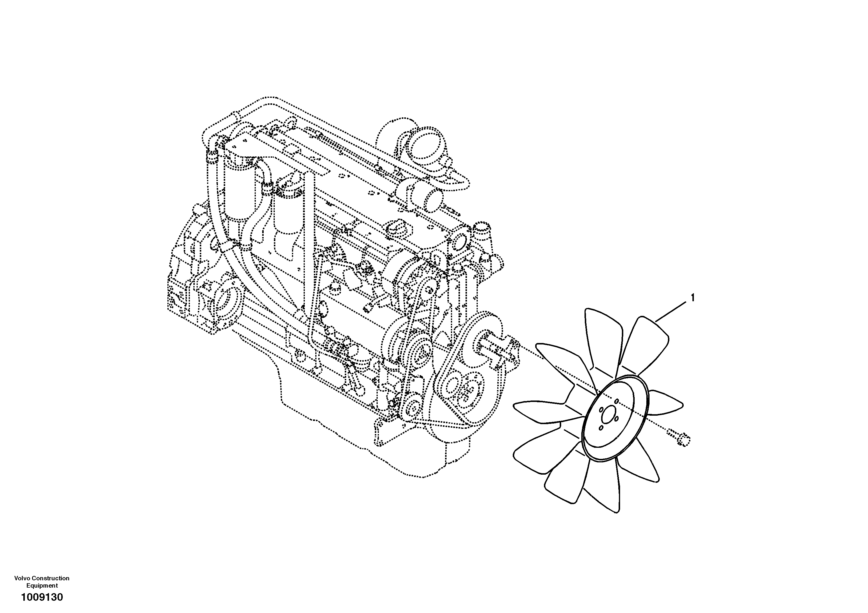 Fan VOE14504652 VOLVO
