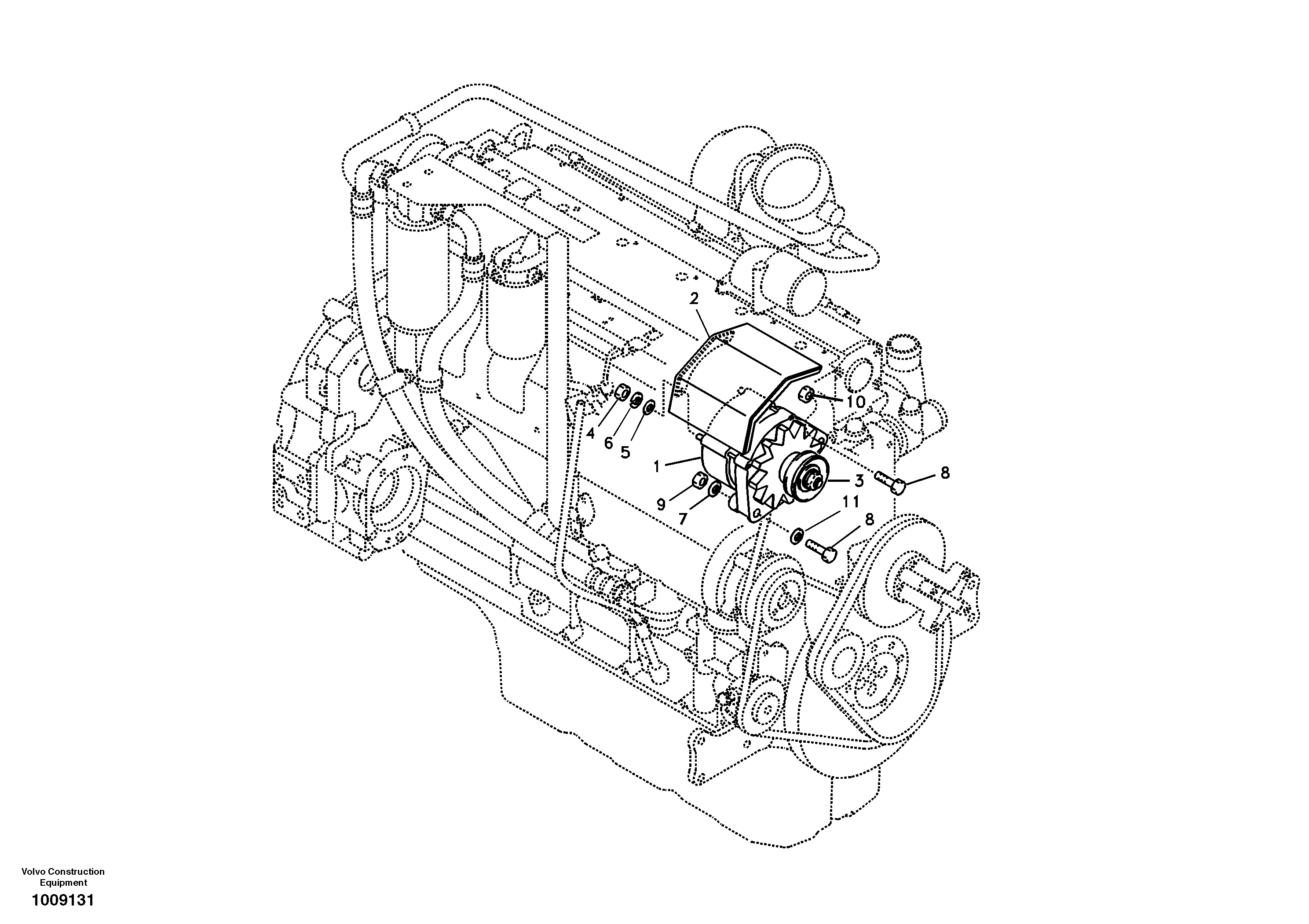 Disc wheel - ET 40 VOE14514760 VOLVO
