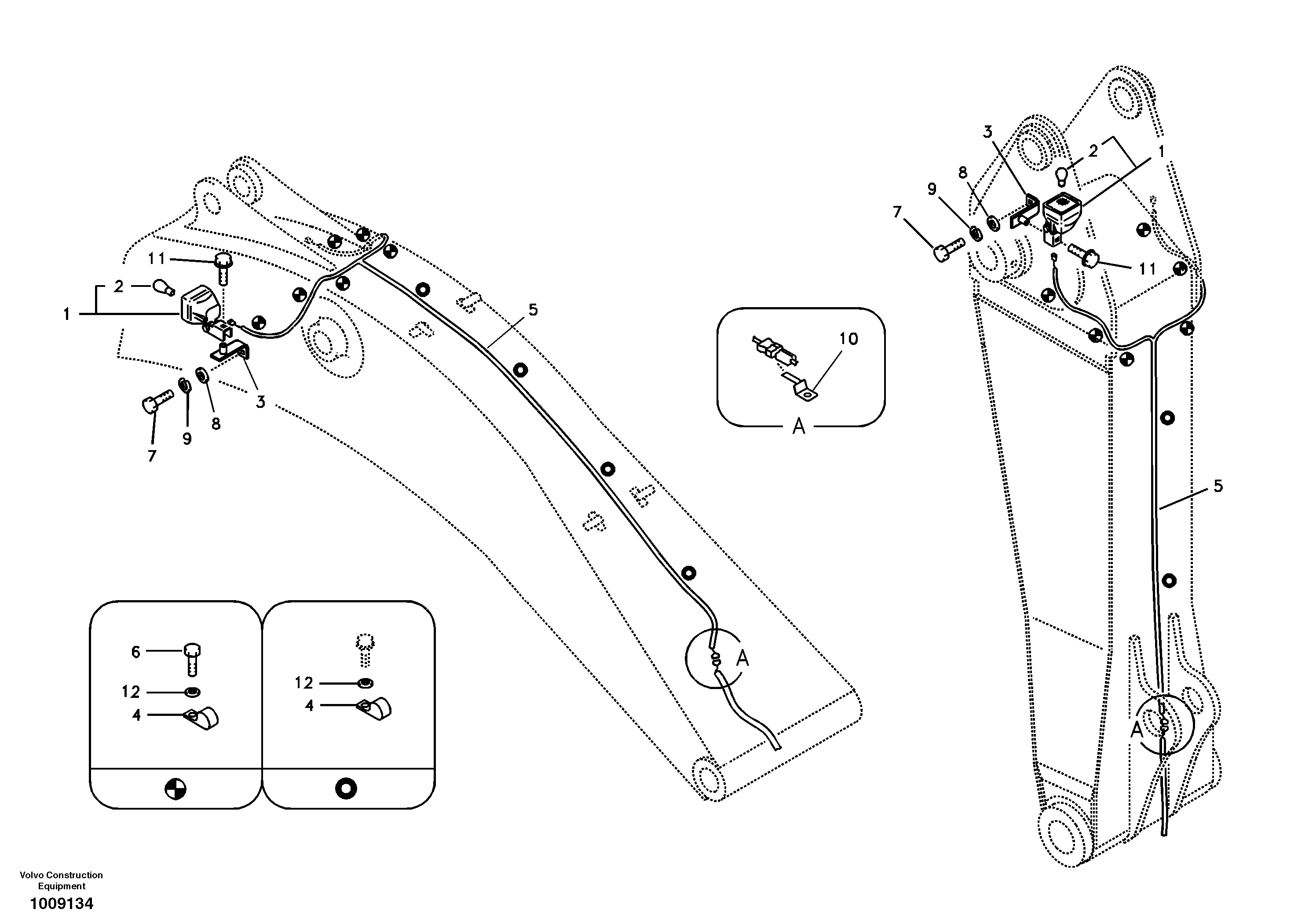 Support Leg VOE14530404 VOLVO