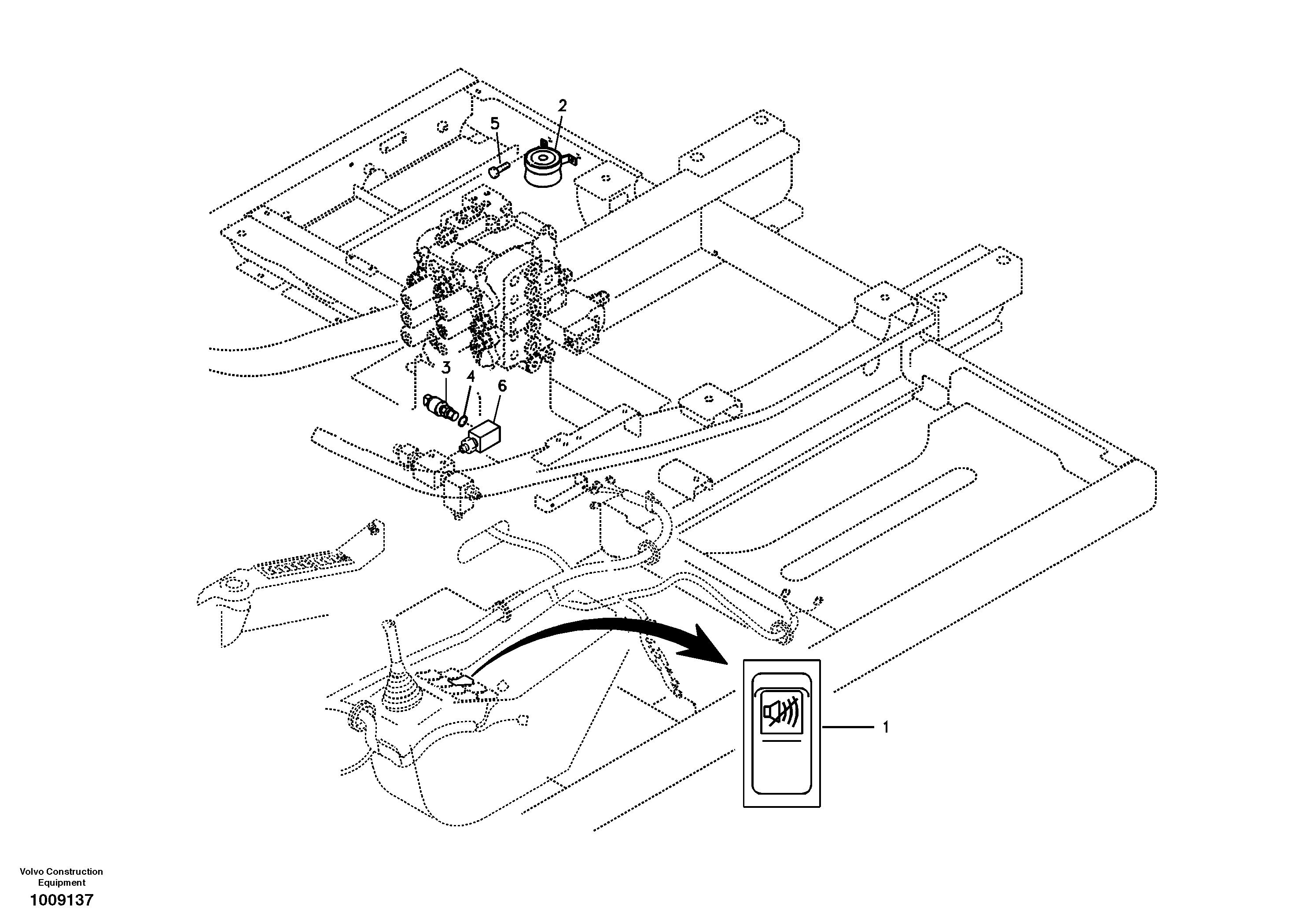 Switch RM/VOE14529044 VOLVO