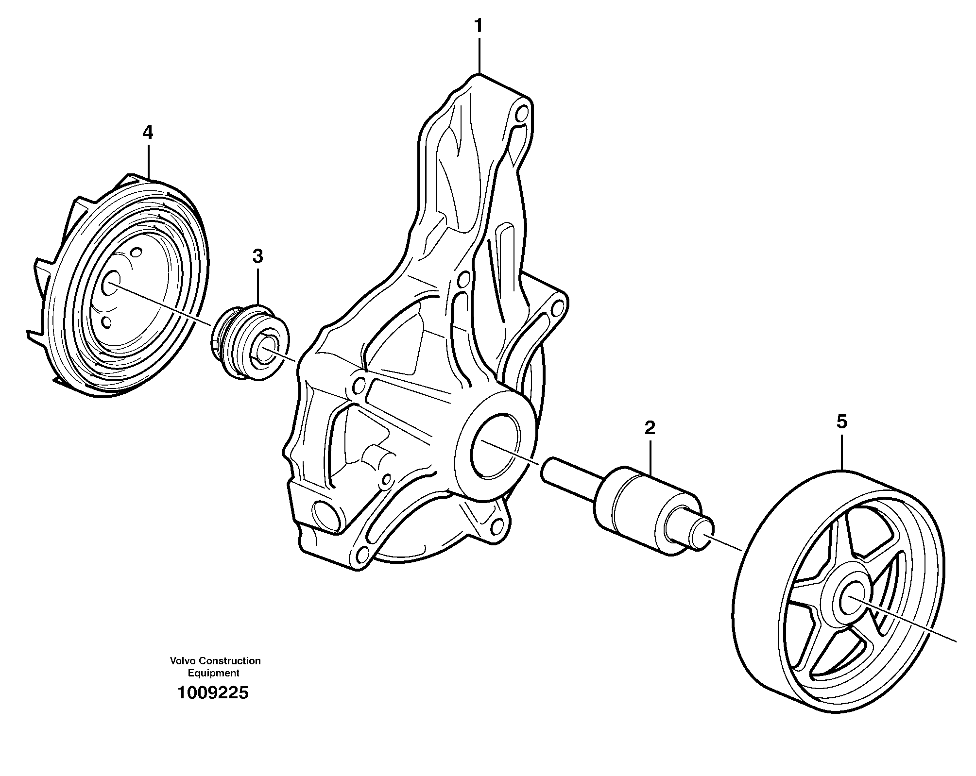 Impeller VOE8131801 VOLVO