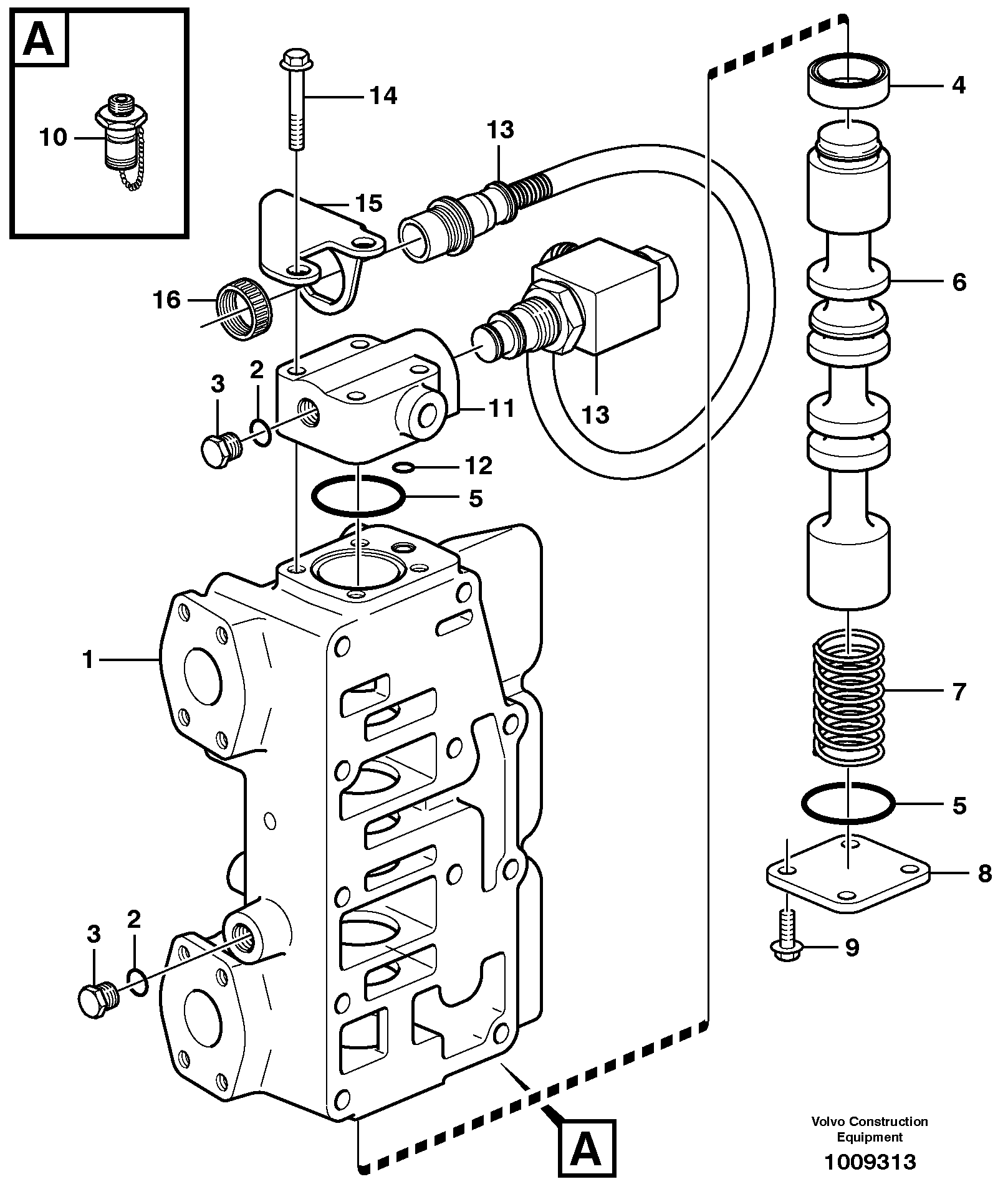 Wall VOE11038264 VOLVO