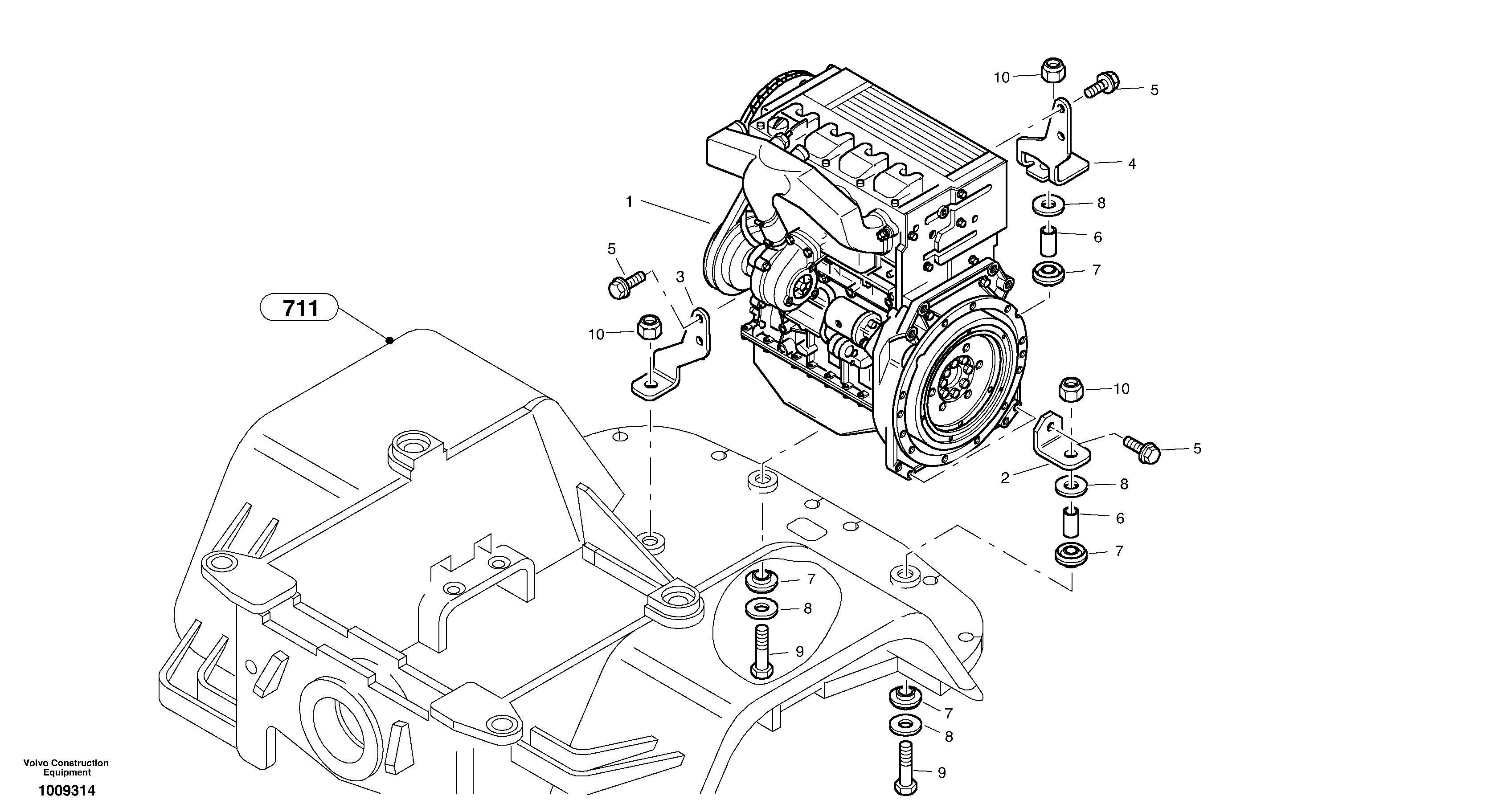 Front Spring VOE975121 VOLVO
