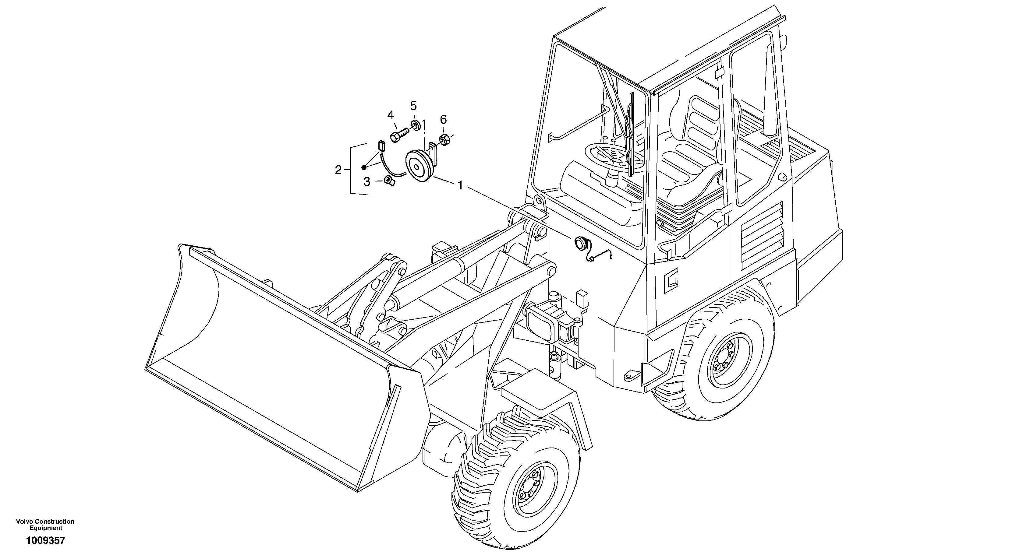 Electric wire ZM2806951 VOLVO