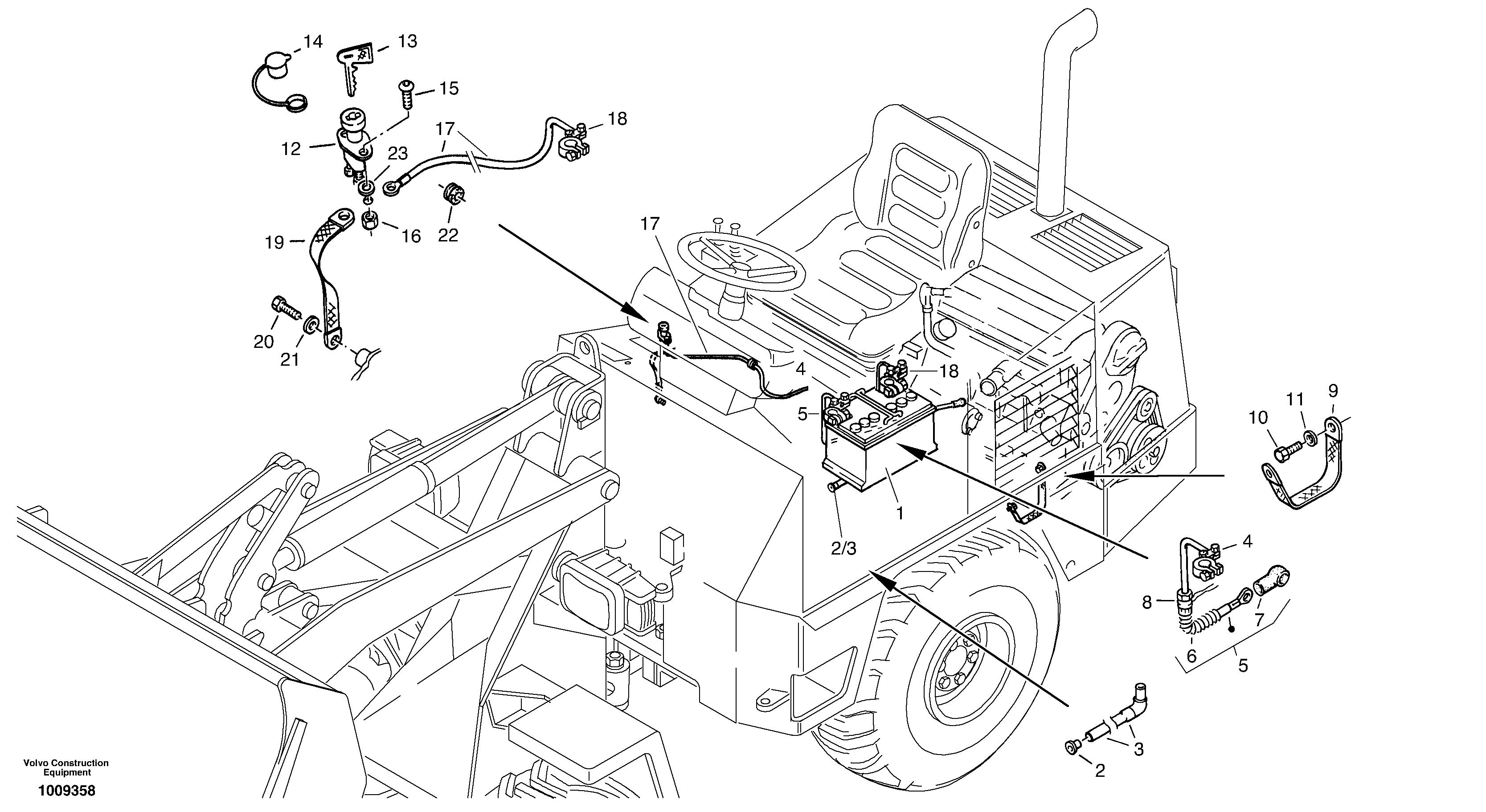 Electric wire ZM2804810 VOLVO