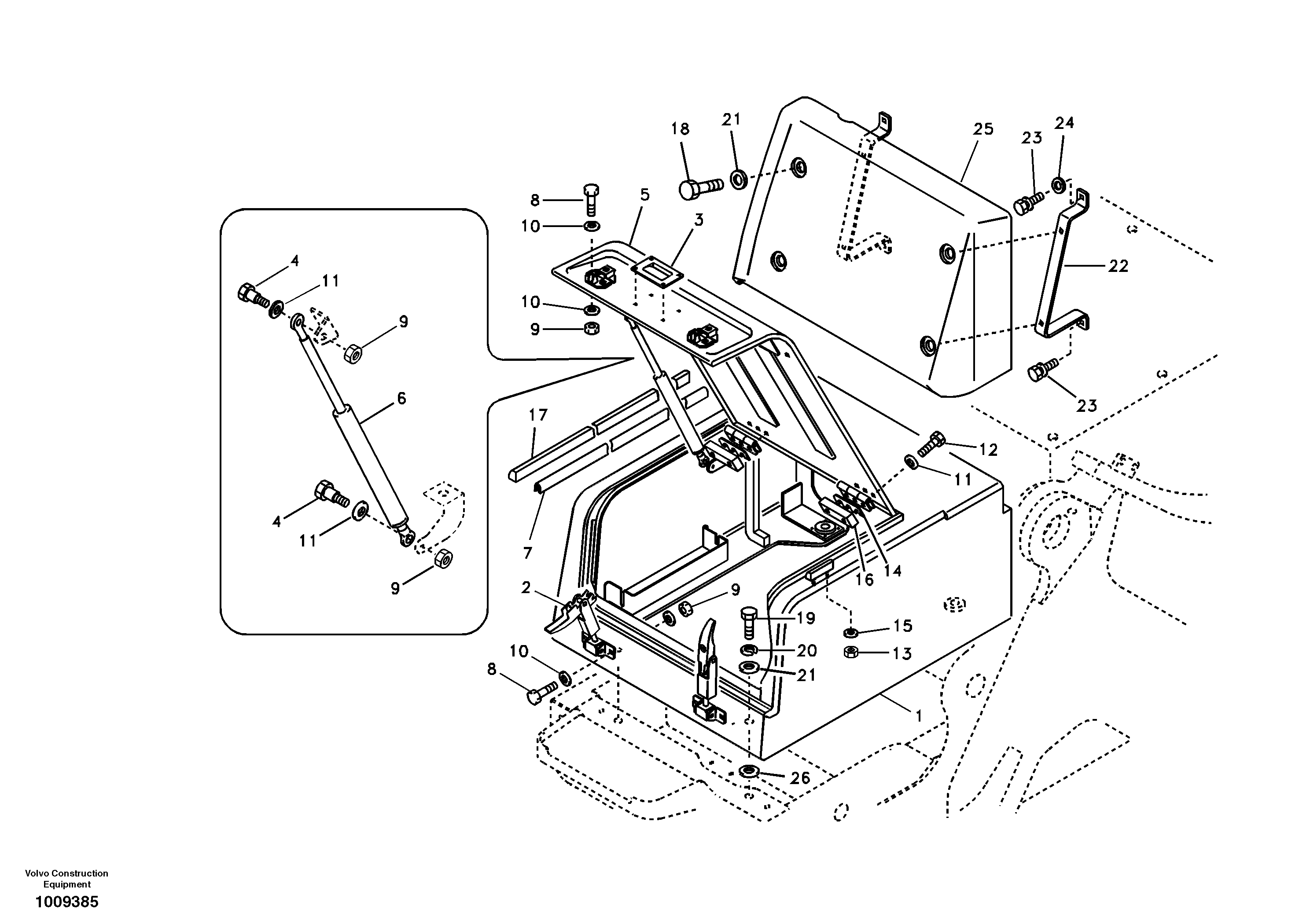 Edge Iron VOE14525565 VOLVO