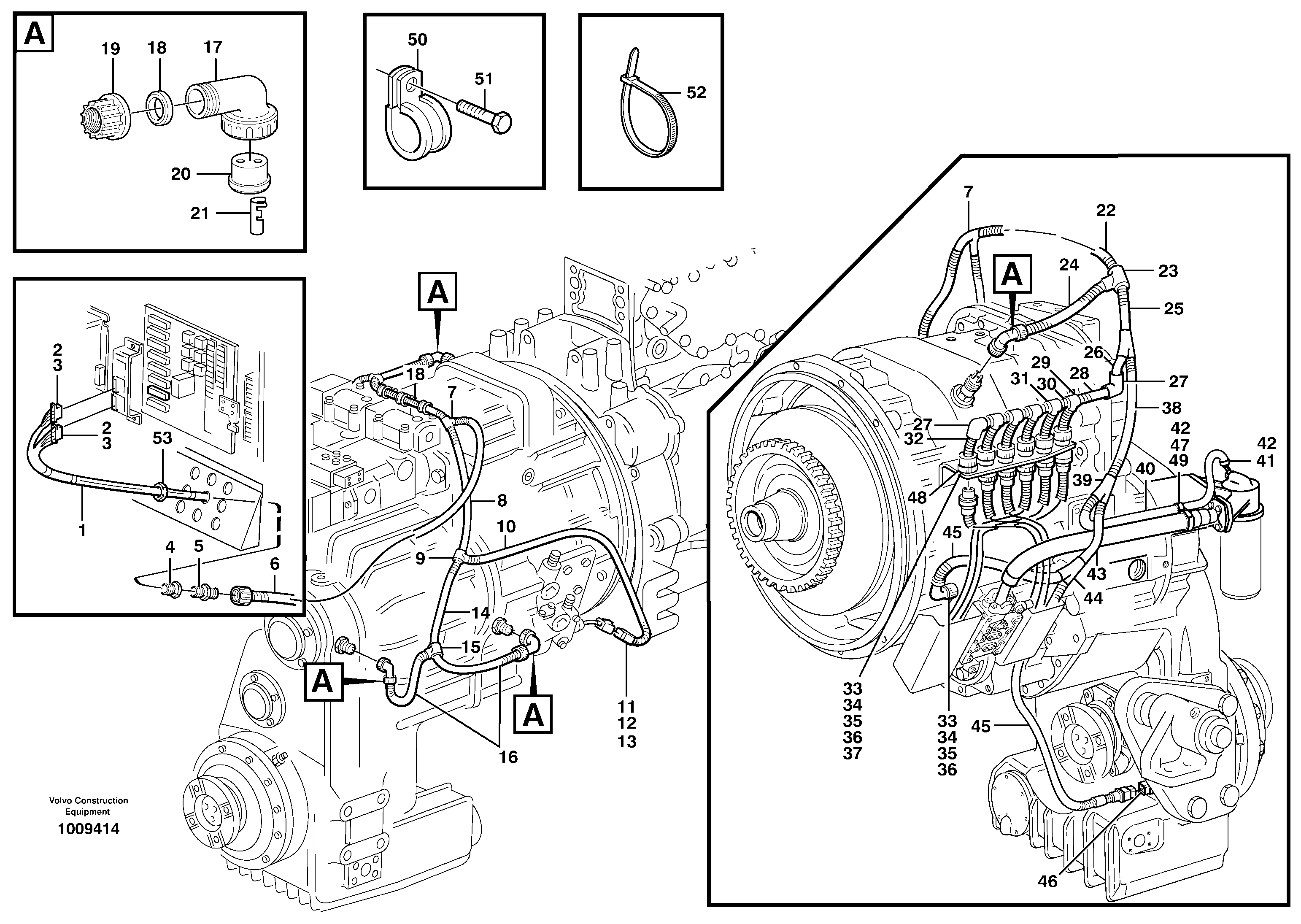 Rubber cushion VOE11145571 VOLVO
