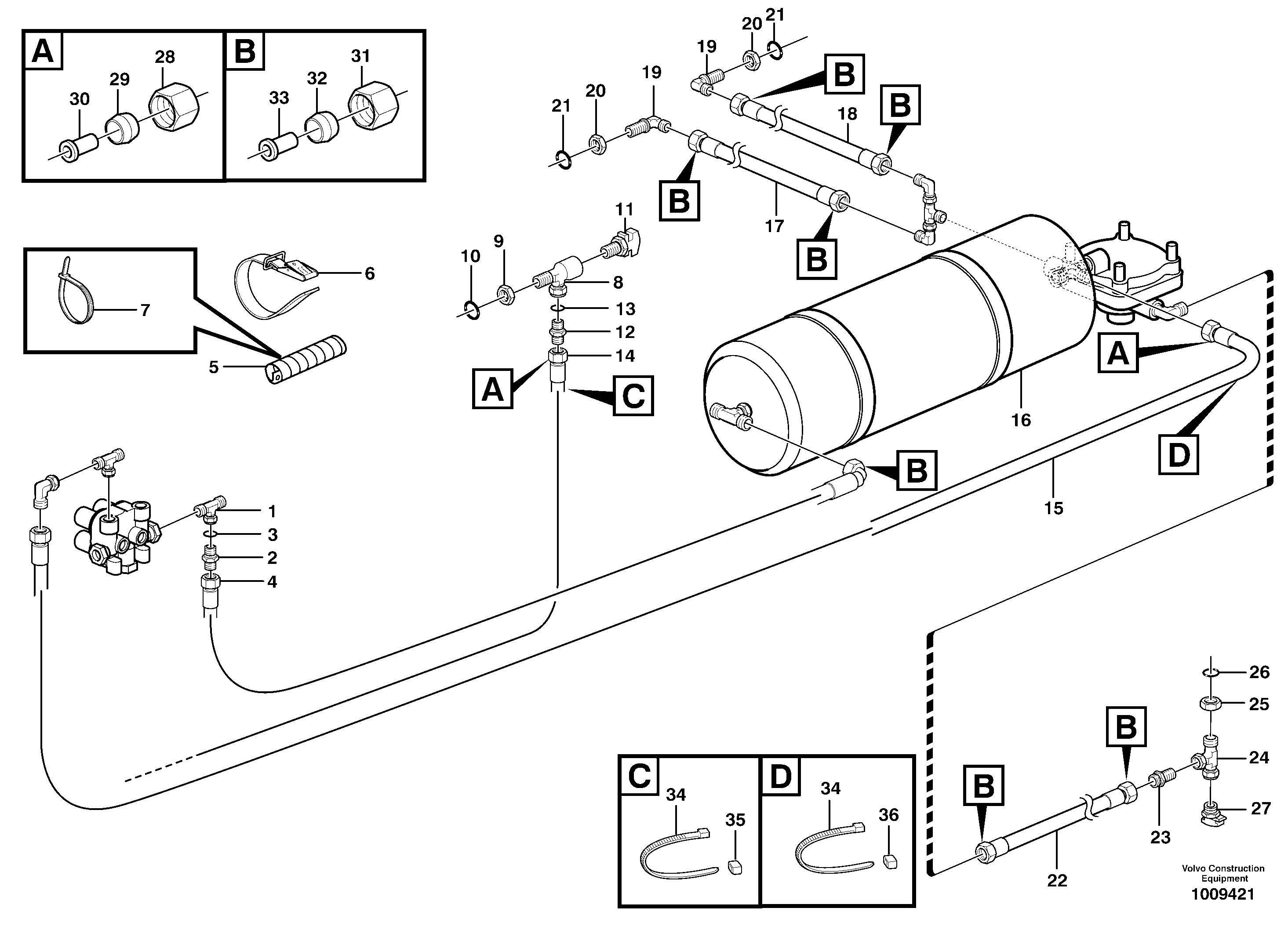 Oil ring VOE15014443 VOLVO