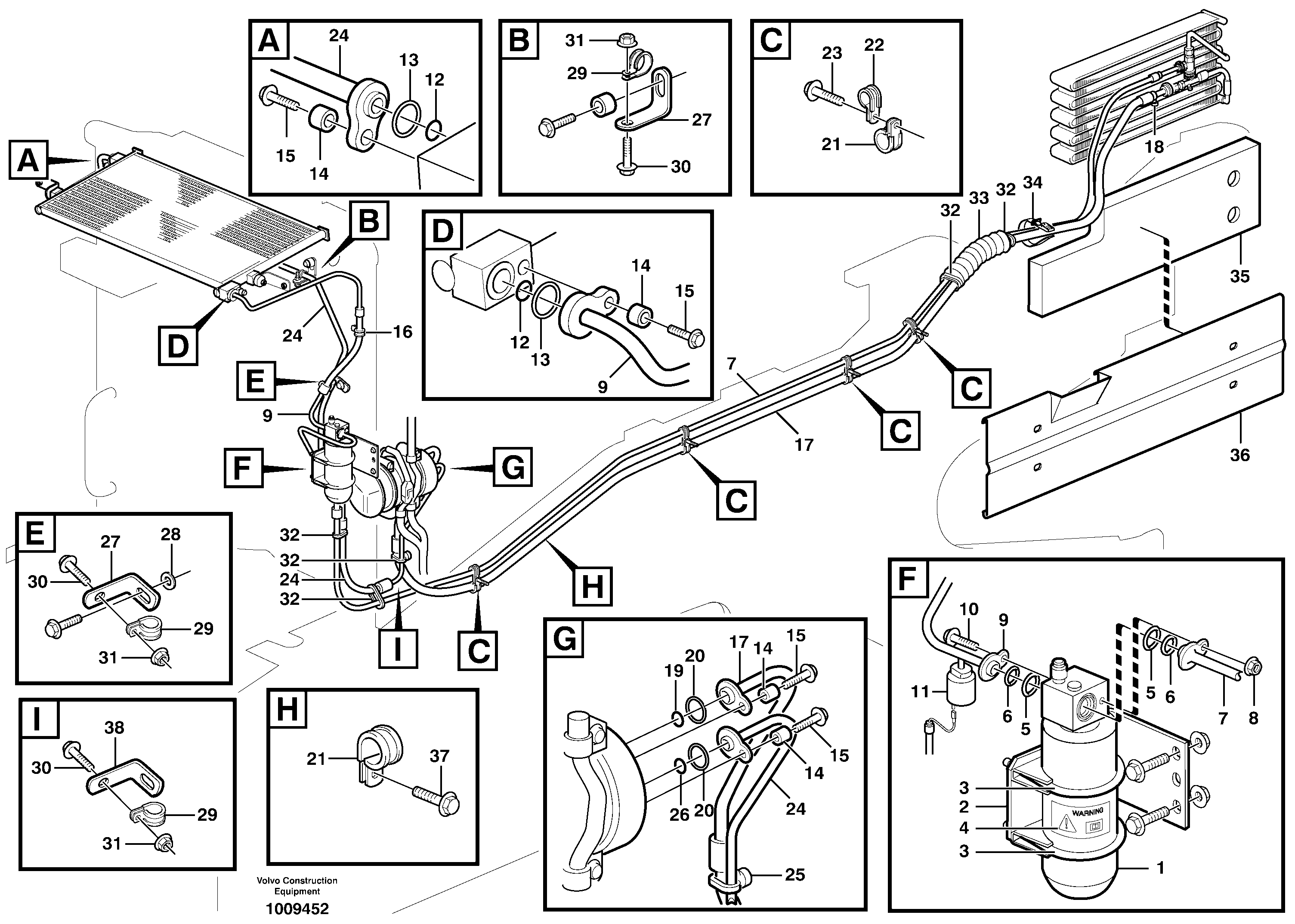 Timing gear casing VOE11006268 VOLVO