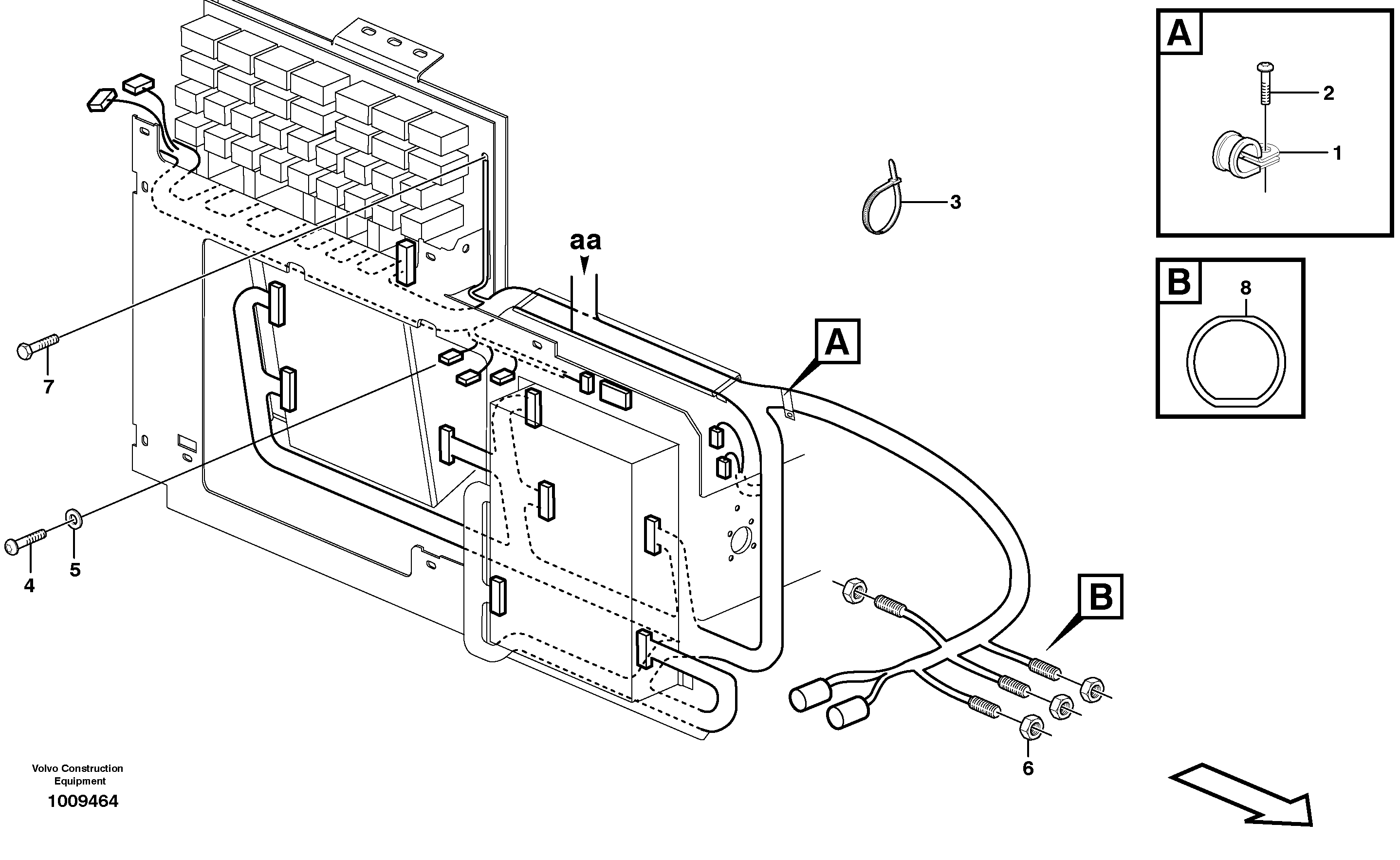 Engine heater VOE971368 VOLVO