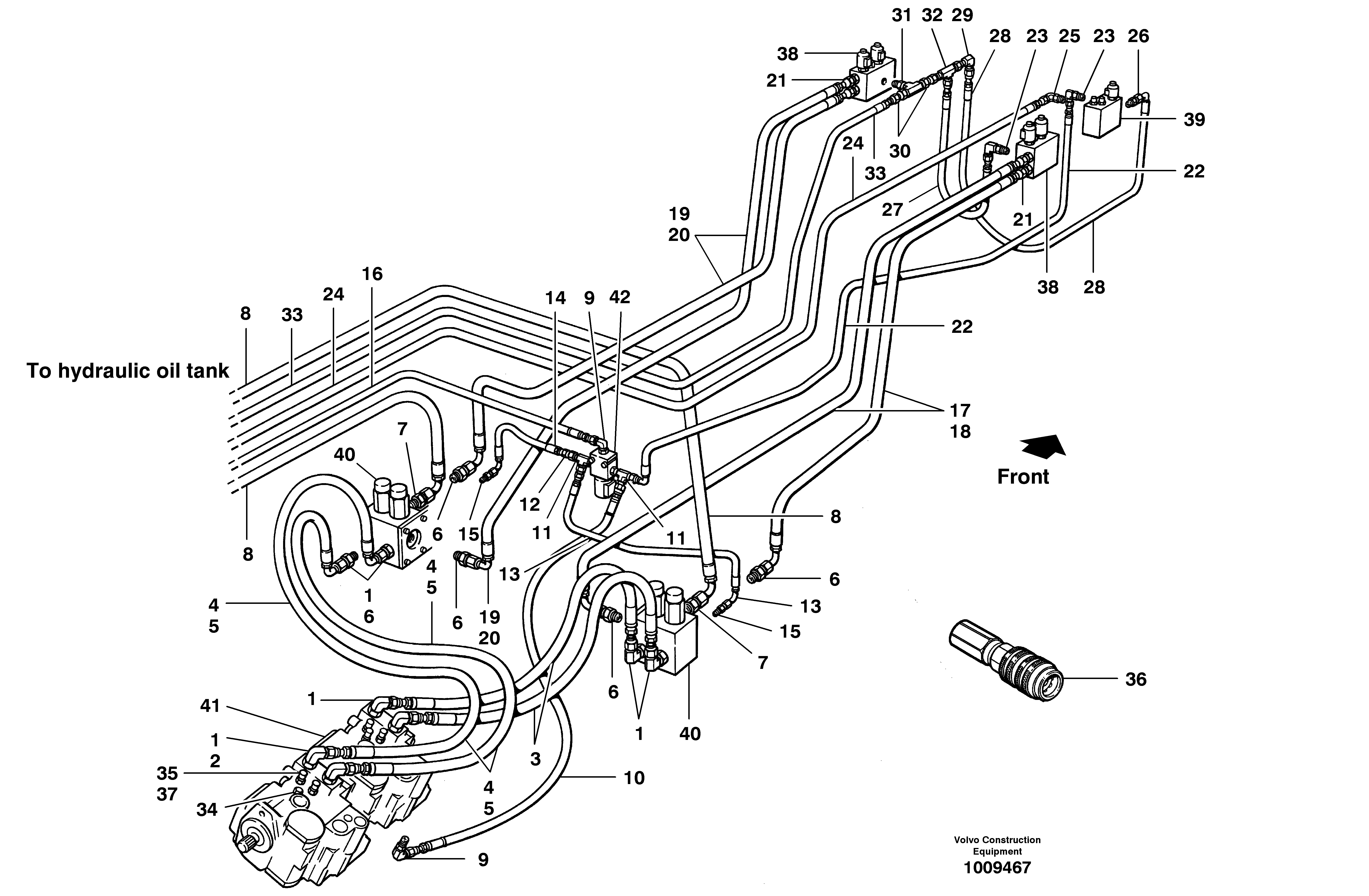 Timing gear casing CH97572X75 VOLVO