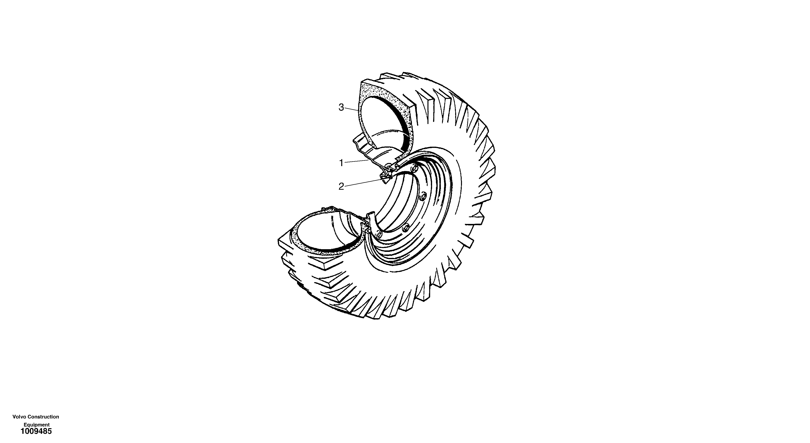 Tire ZM2802244 VOLVO
