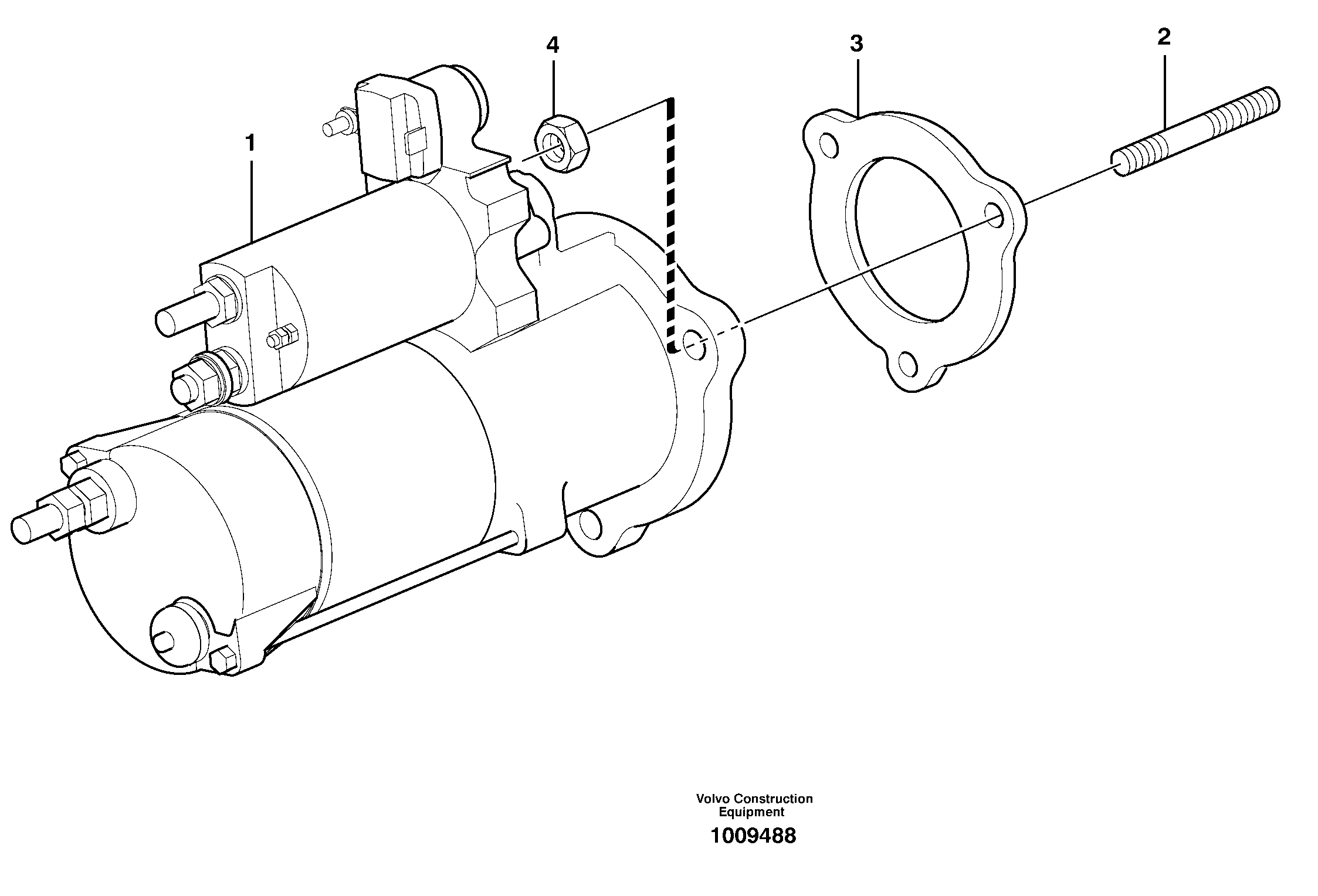 Hose for cooling a. VOE17233221 VOLVO
