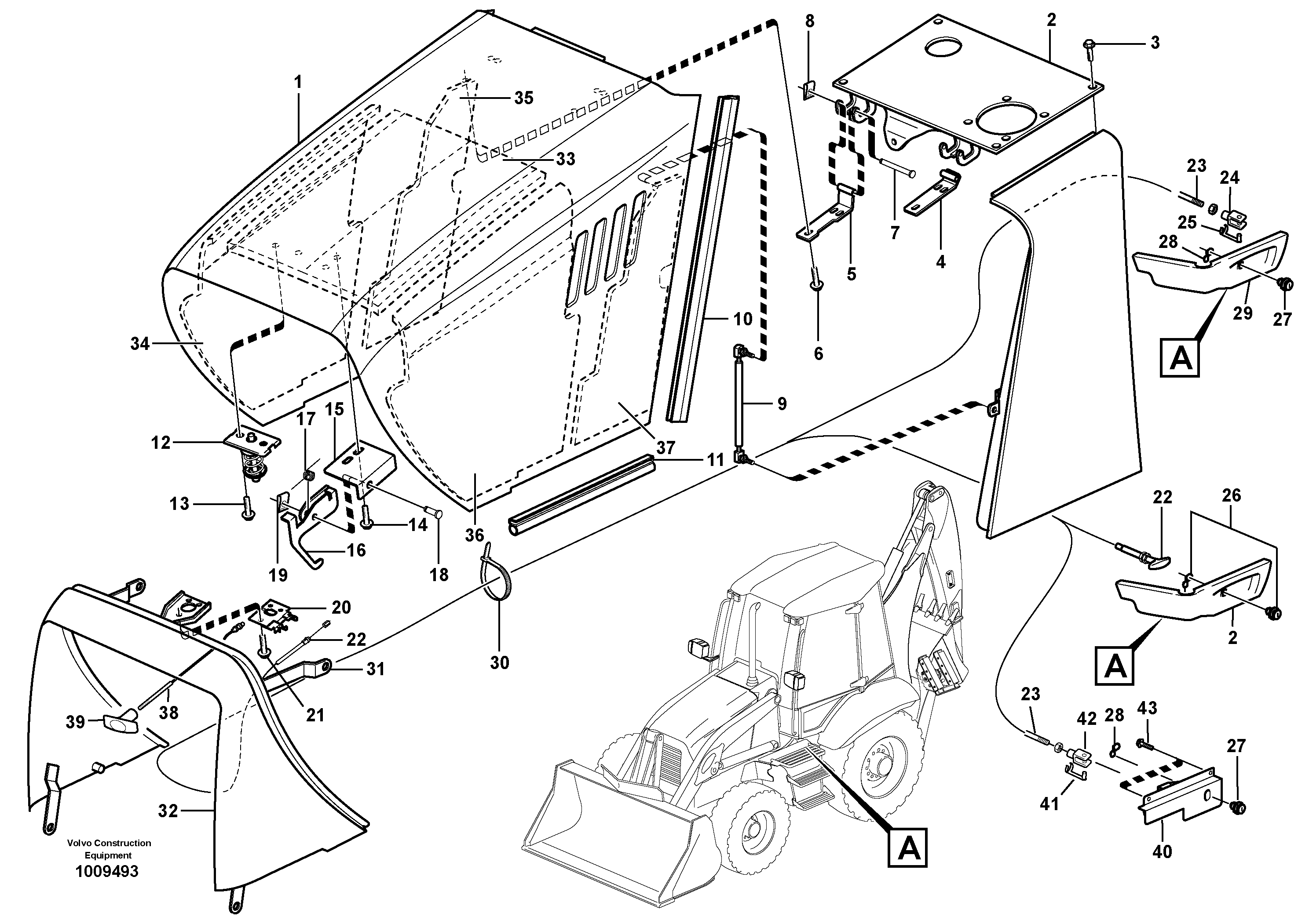 Main Bearing VOE11887014 VOLVO