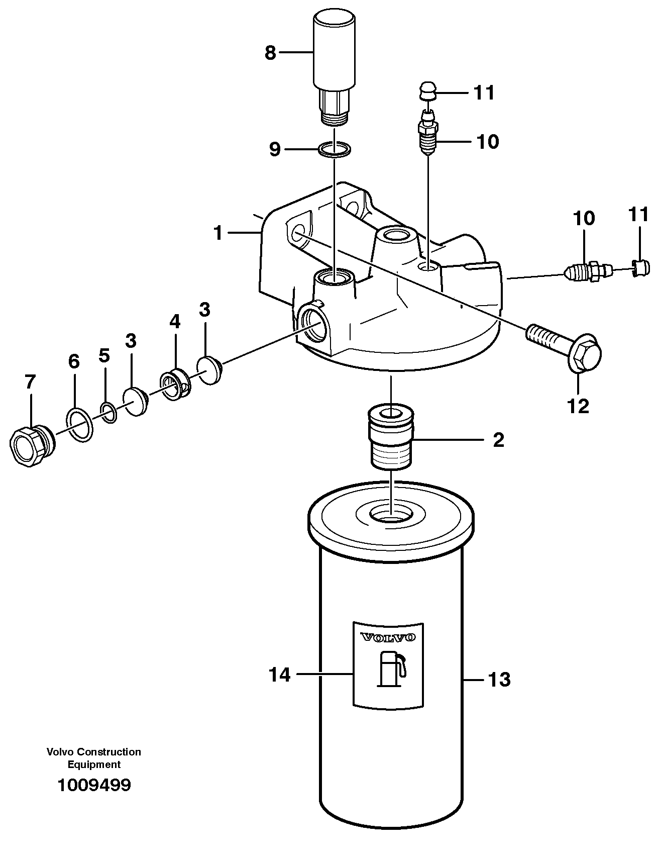 Condenser VOE7656456 VOLVO