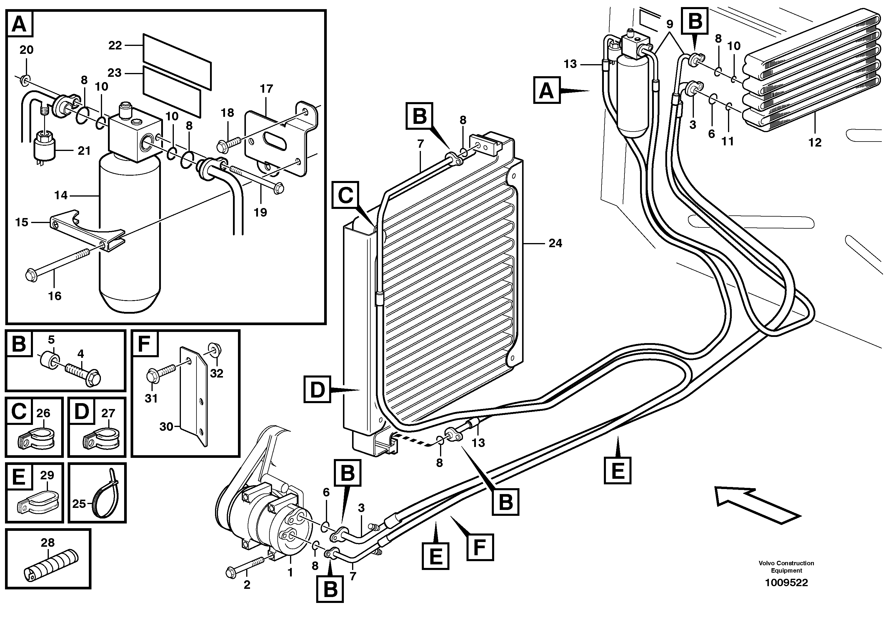 Cylinder Block VOE11104044 VOLVO