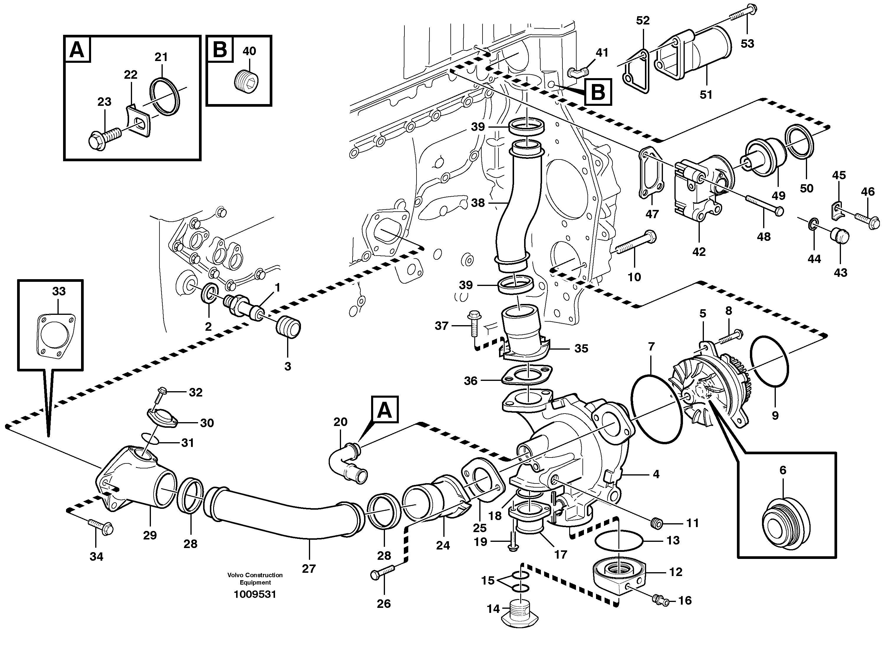 Starter Motor VOE20713787 VOLVO