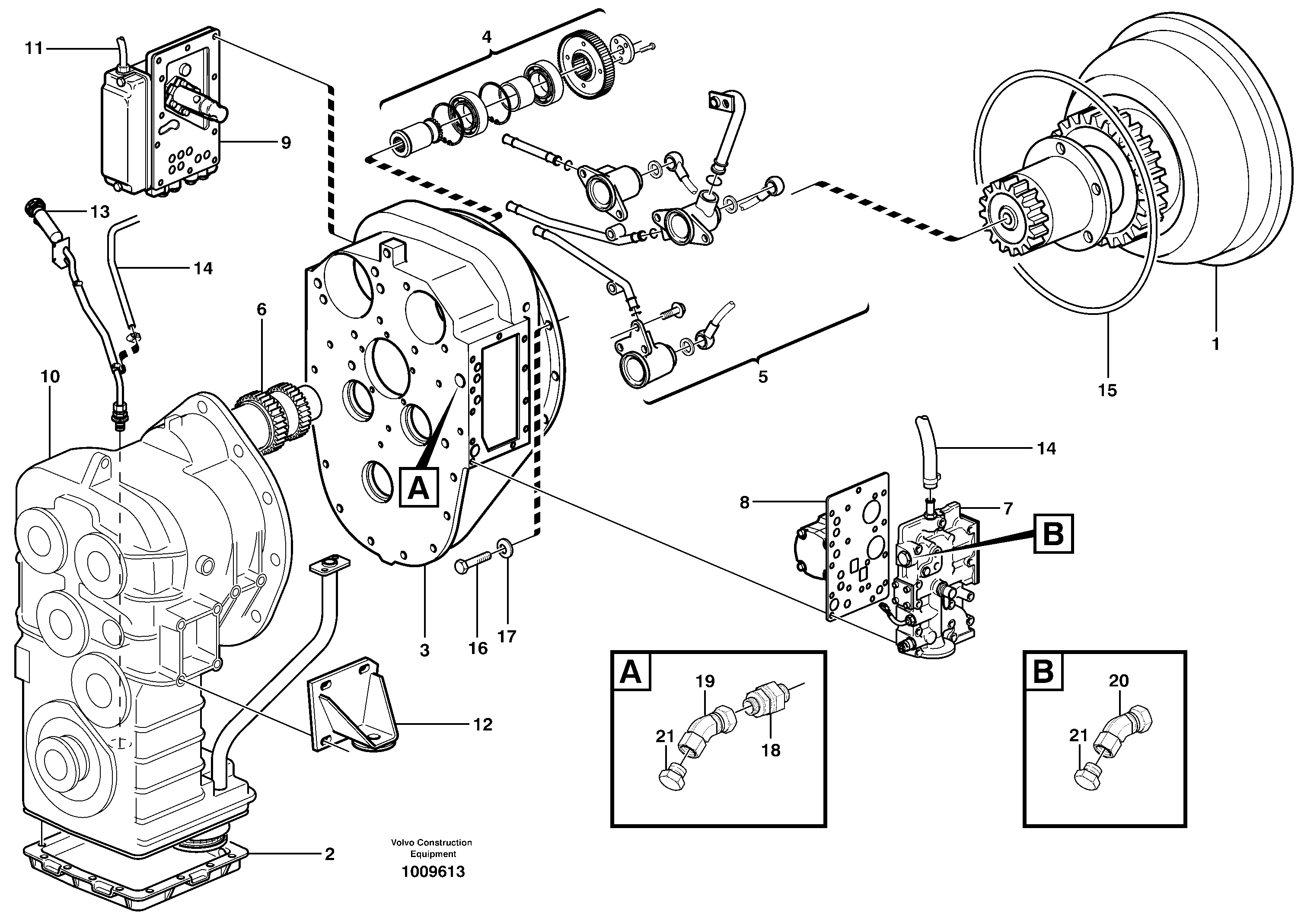 Water pump ger VOE936157 VOLVO