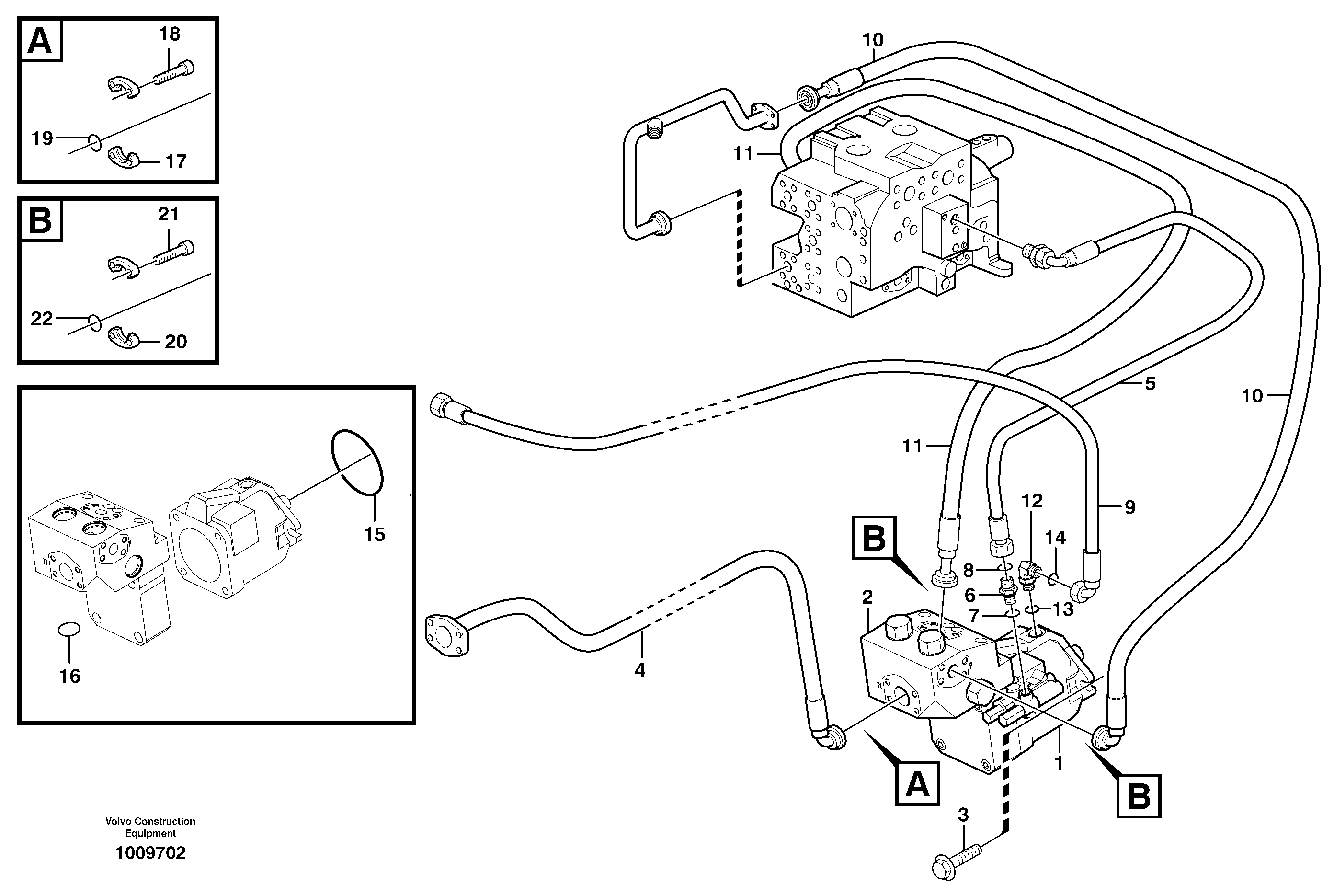 Timing gear casing VOE935504 VOLVO