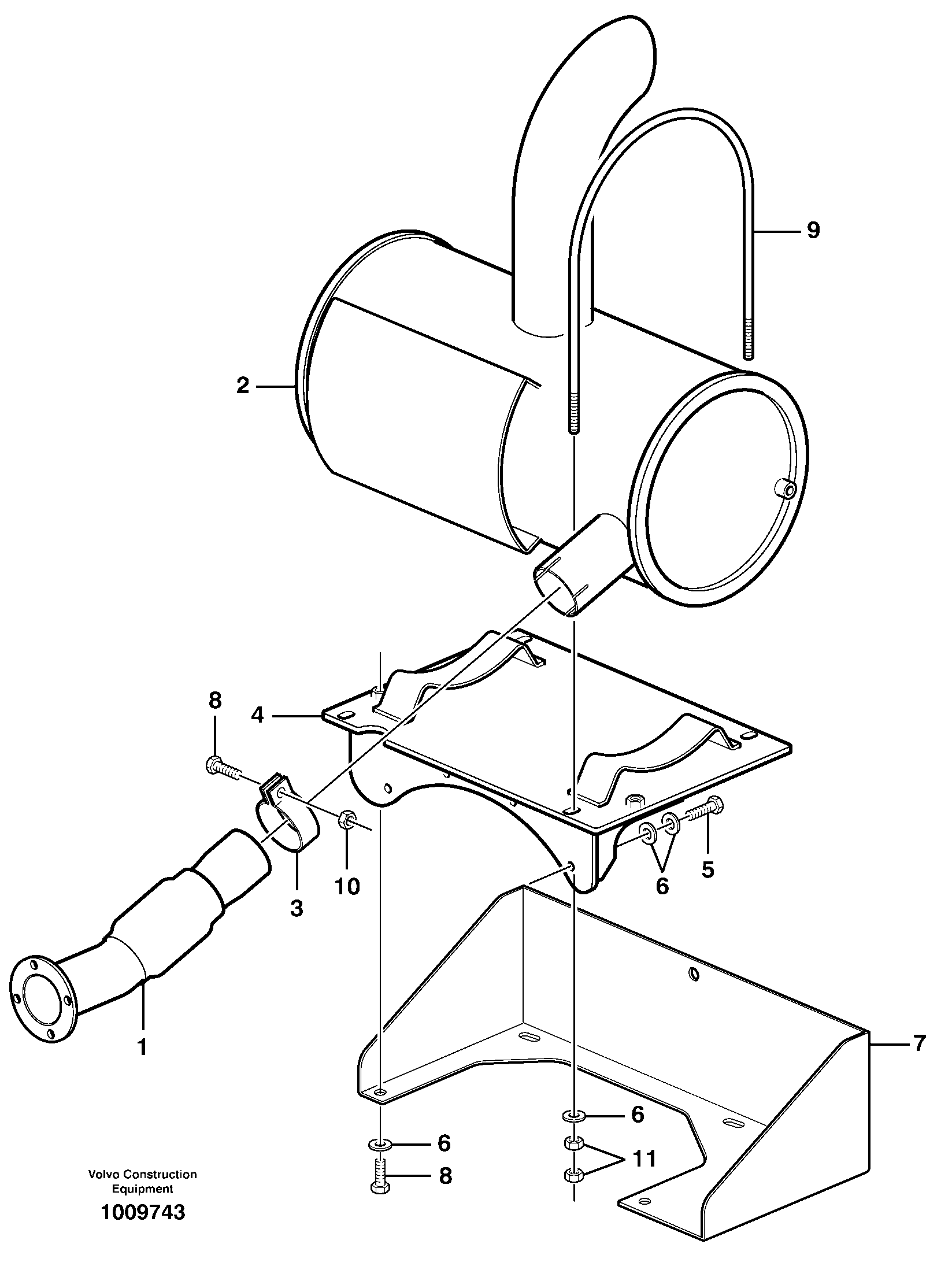 Axle Casing VOE14377699 VOLVO