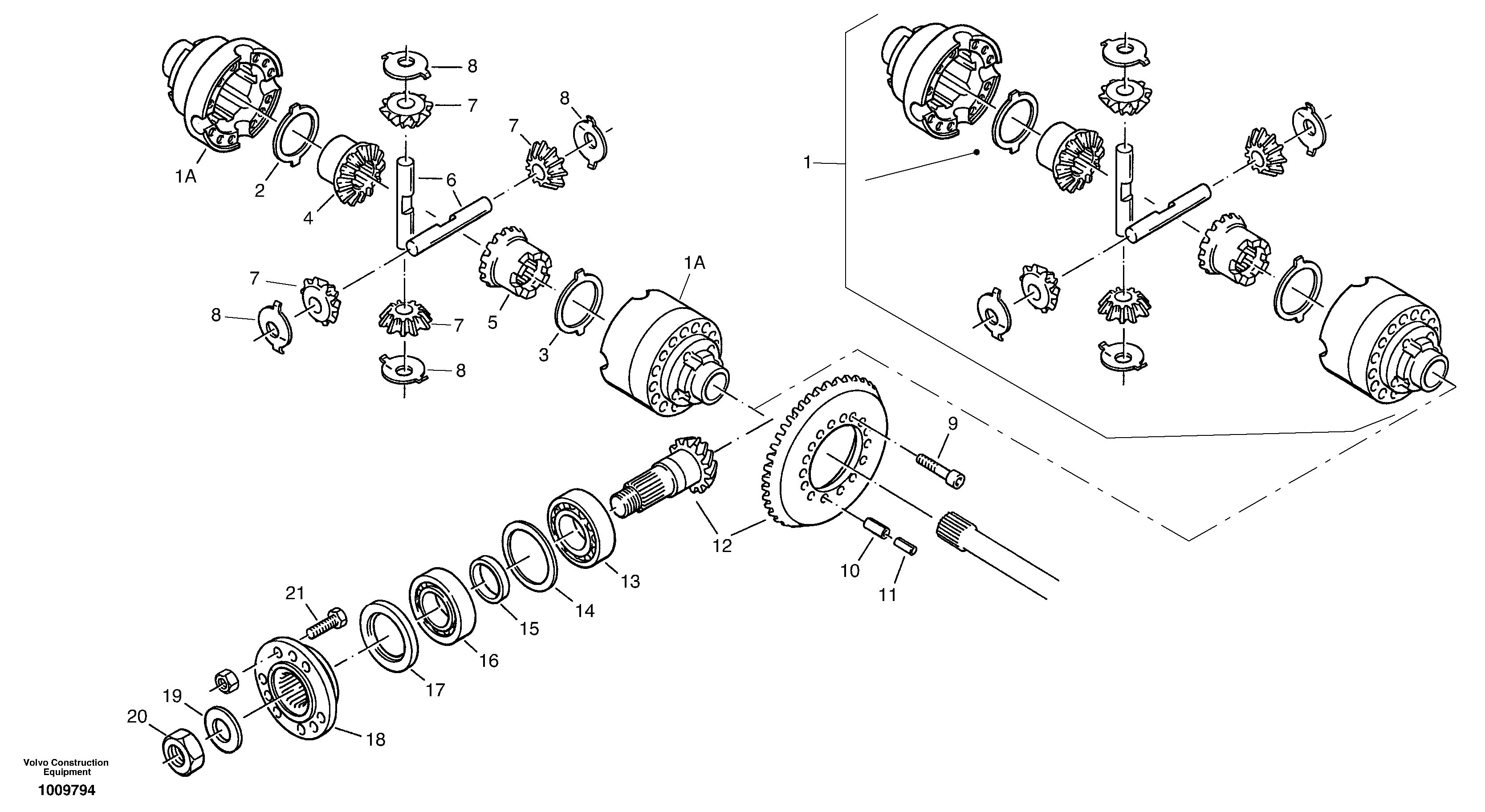 Flange ZM2286502 VOLVO