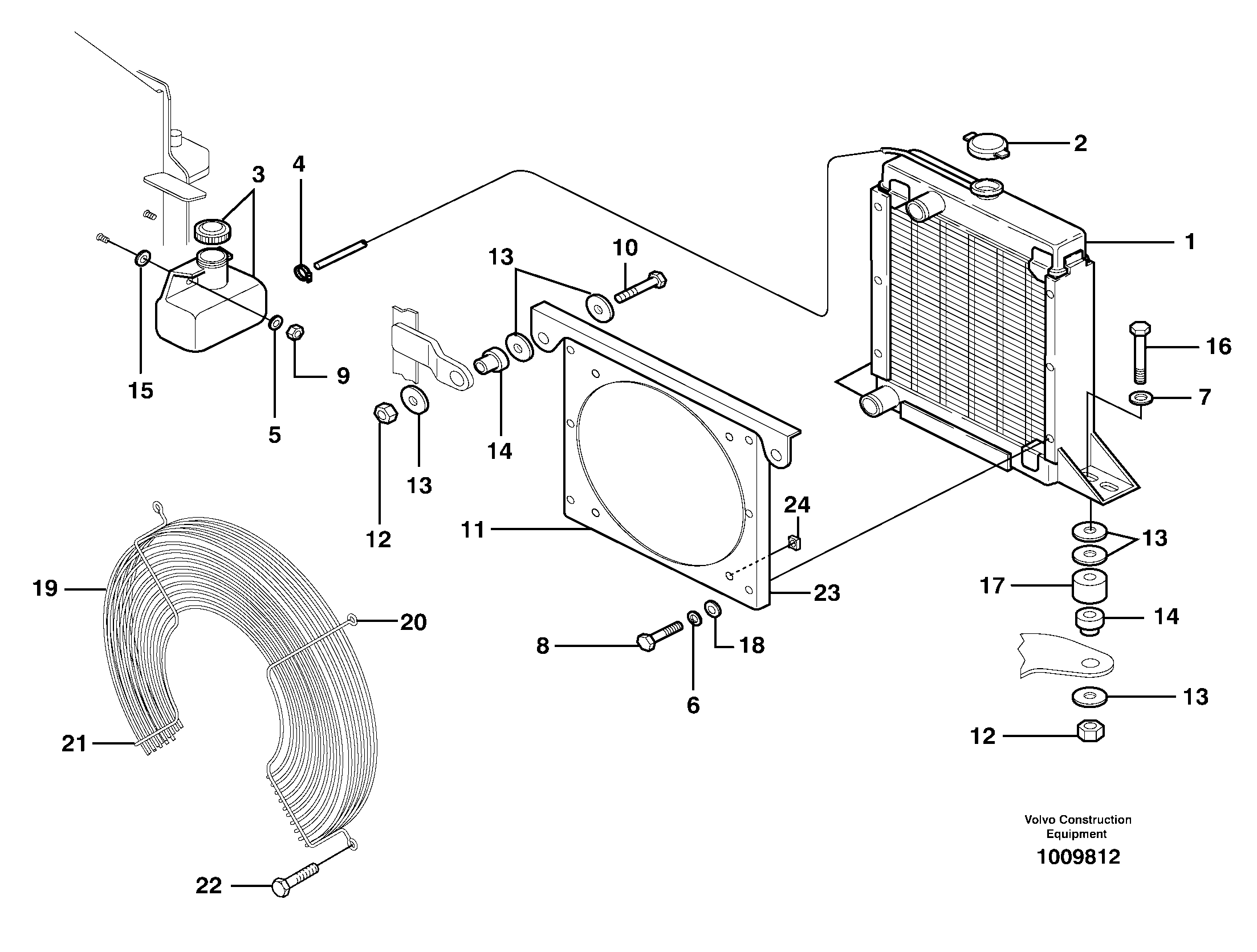 Frame, Lh VOE11840955 VOLVO