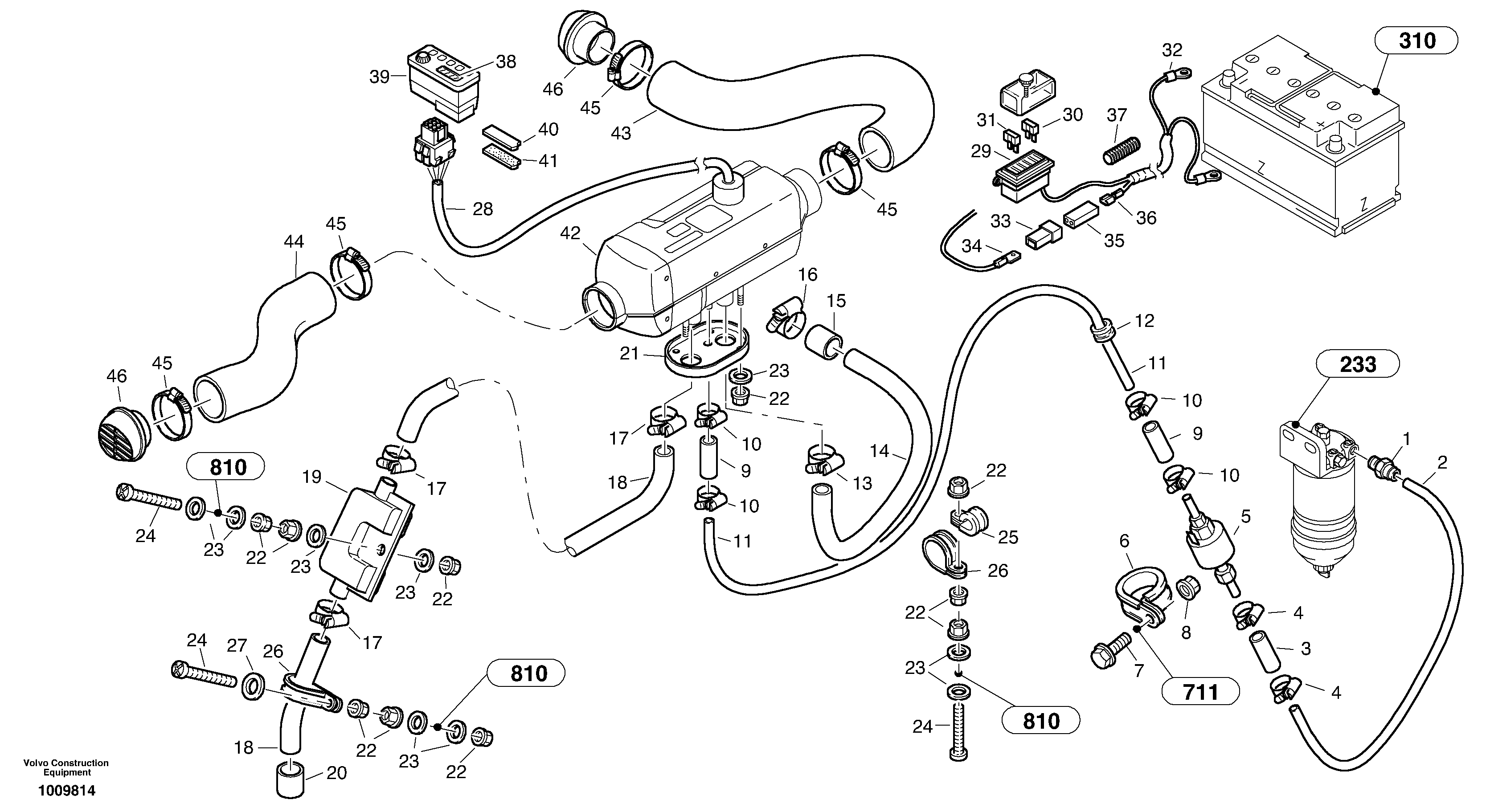 Sliding Strip VOE956104 VOLVO