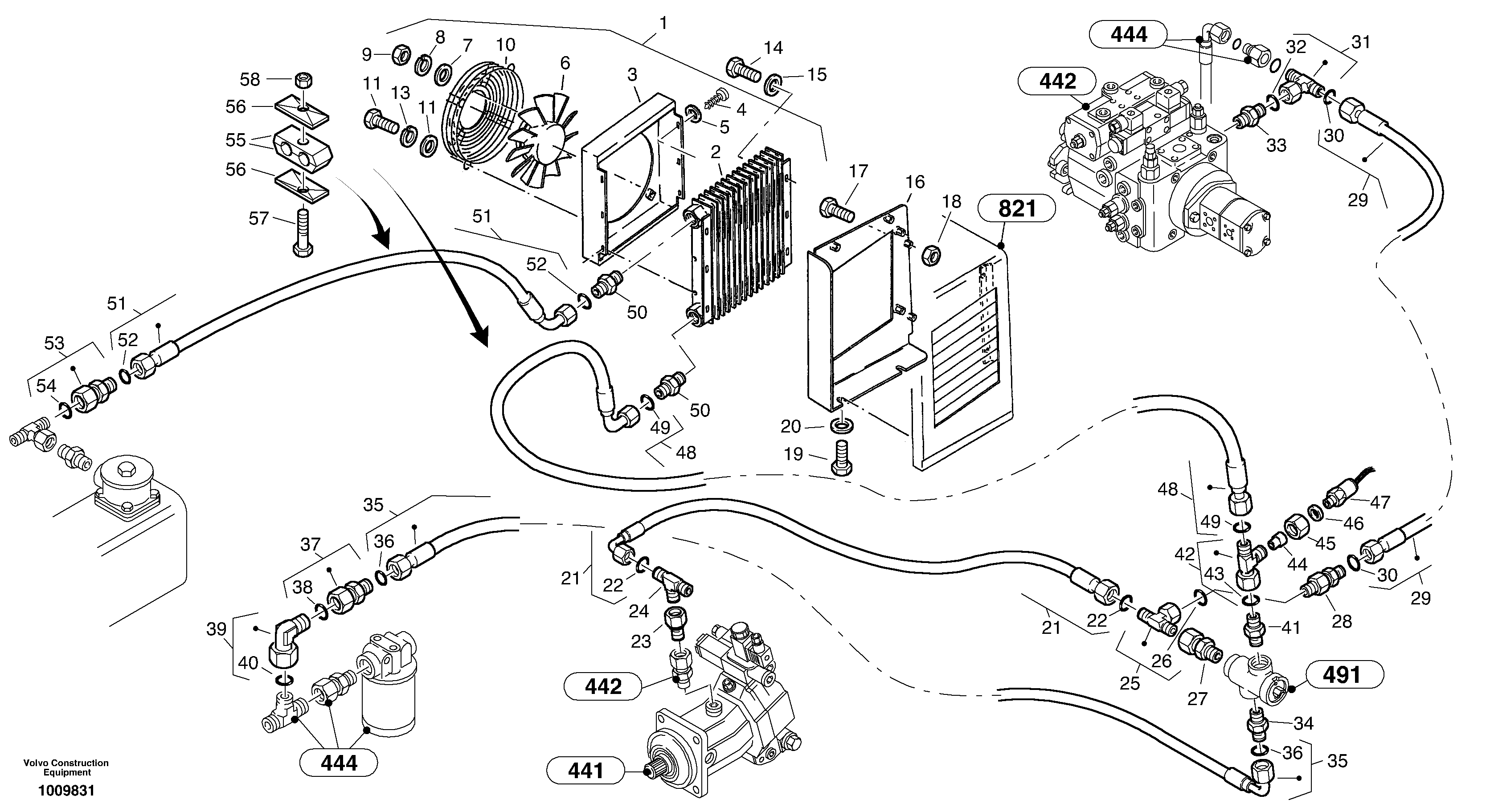Oil Cooler ZM2805470 VOLVO
