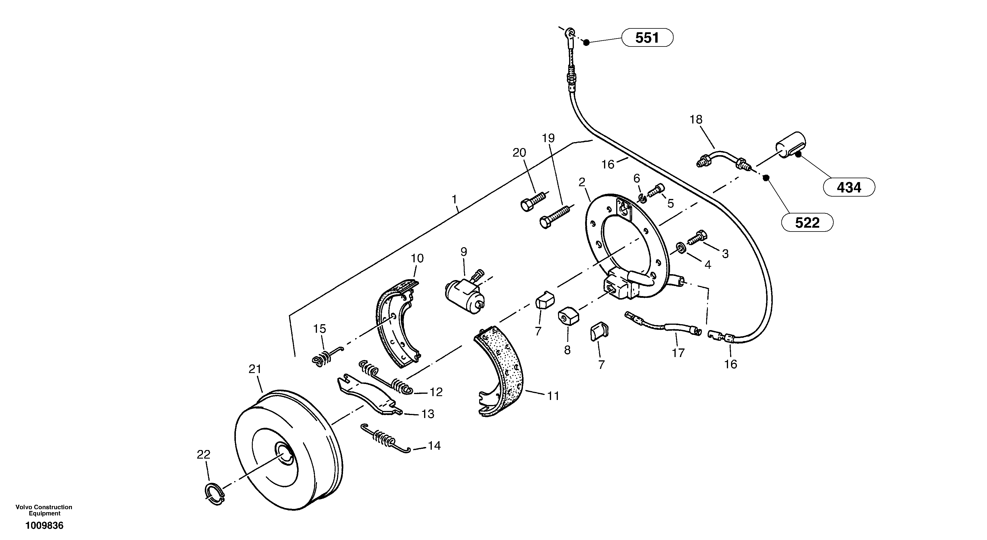 Screw ZM7097754 VOLVO
