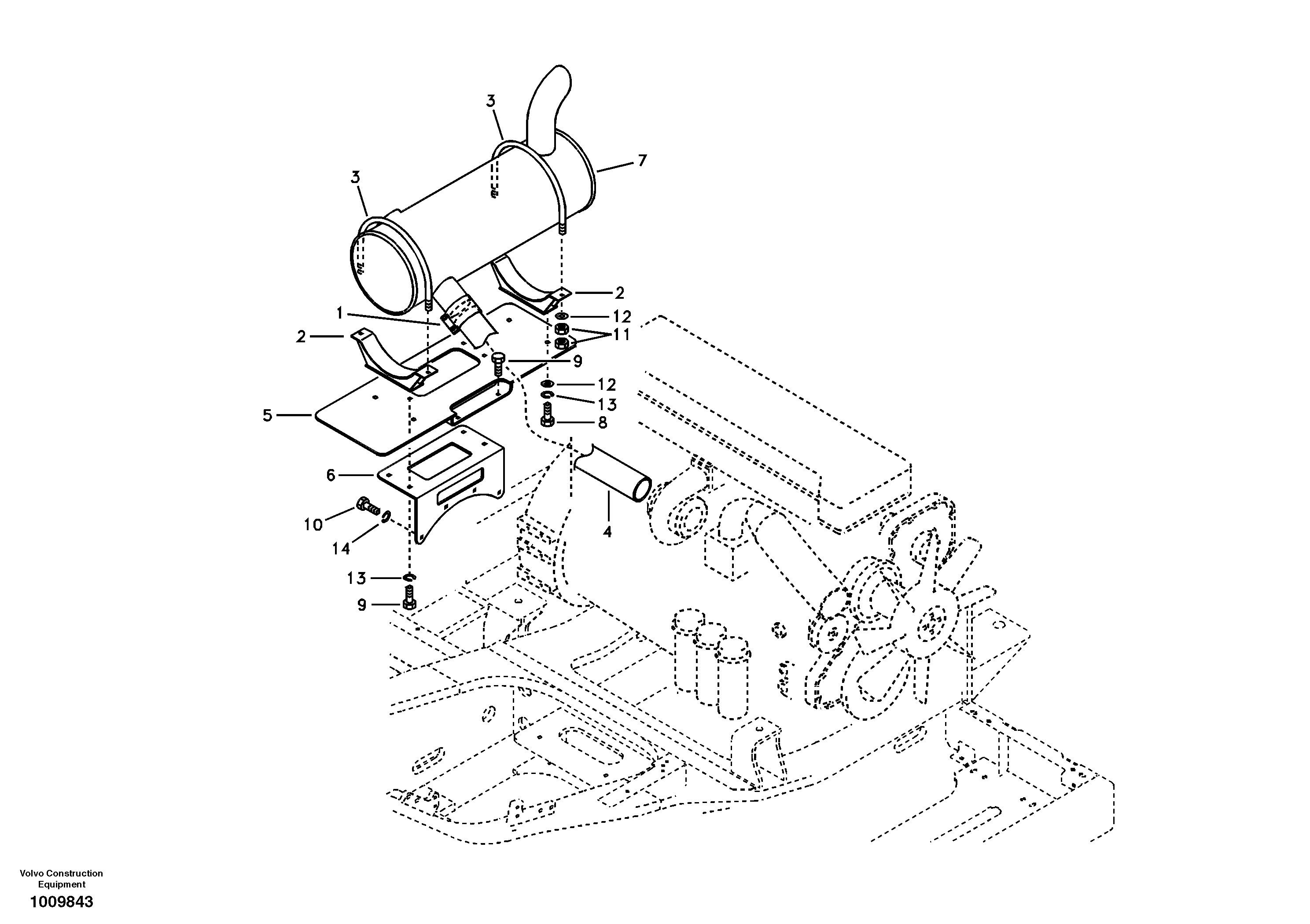 Плавающее положение VOE14528385 VOLVO