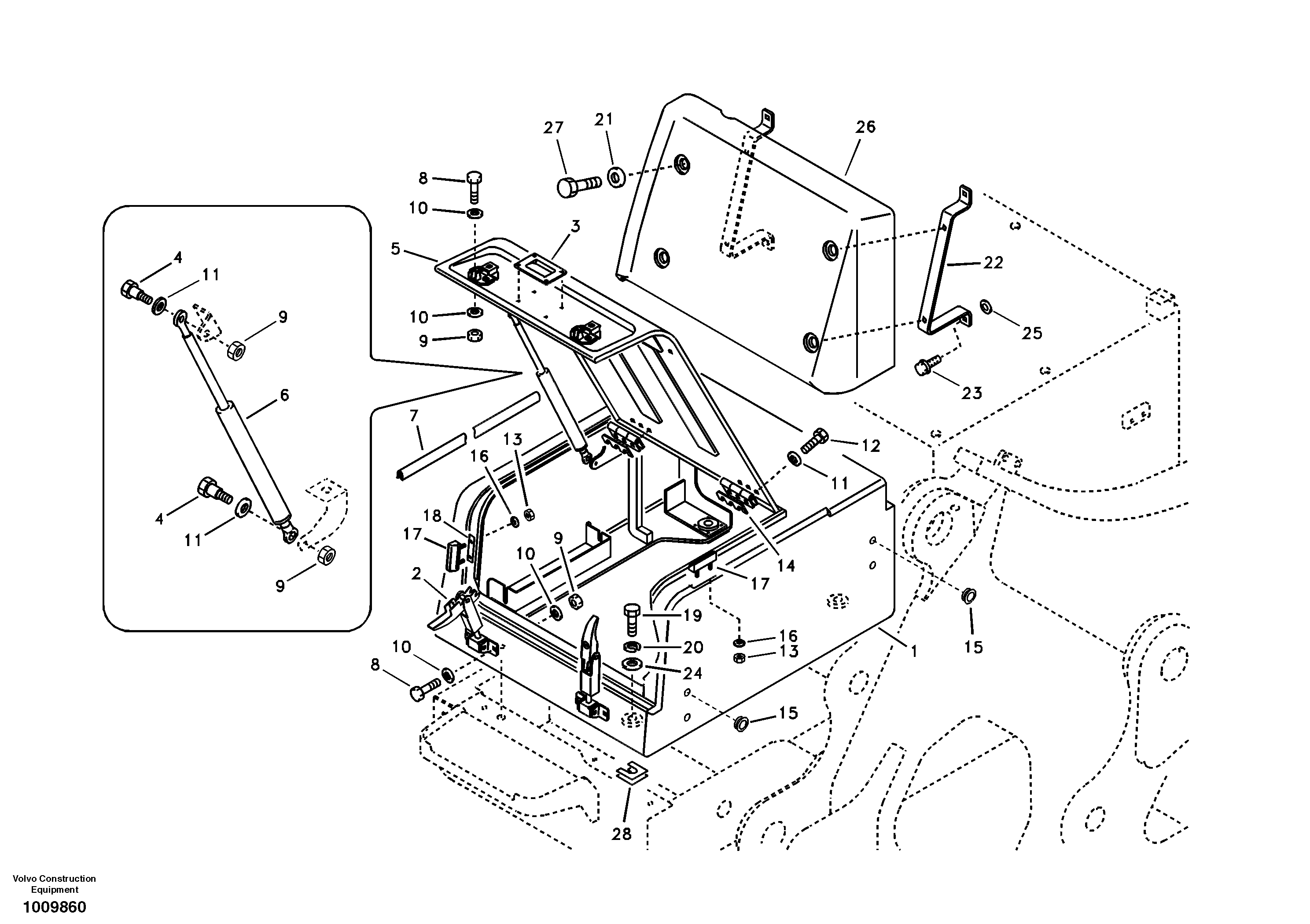 Cushion VOE14513997 VOLVO