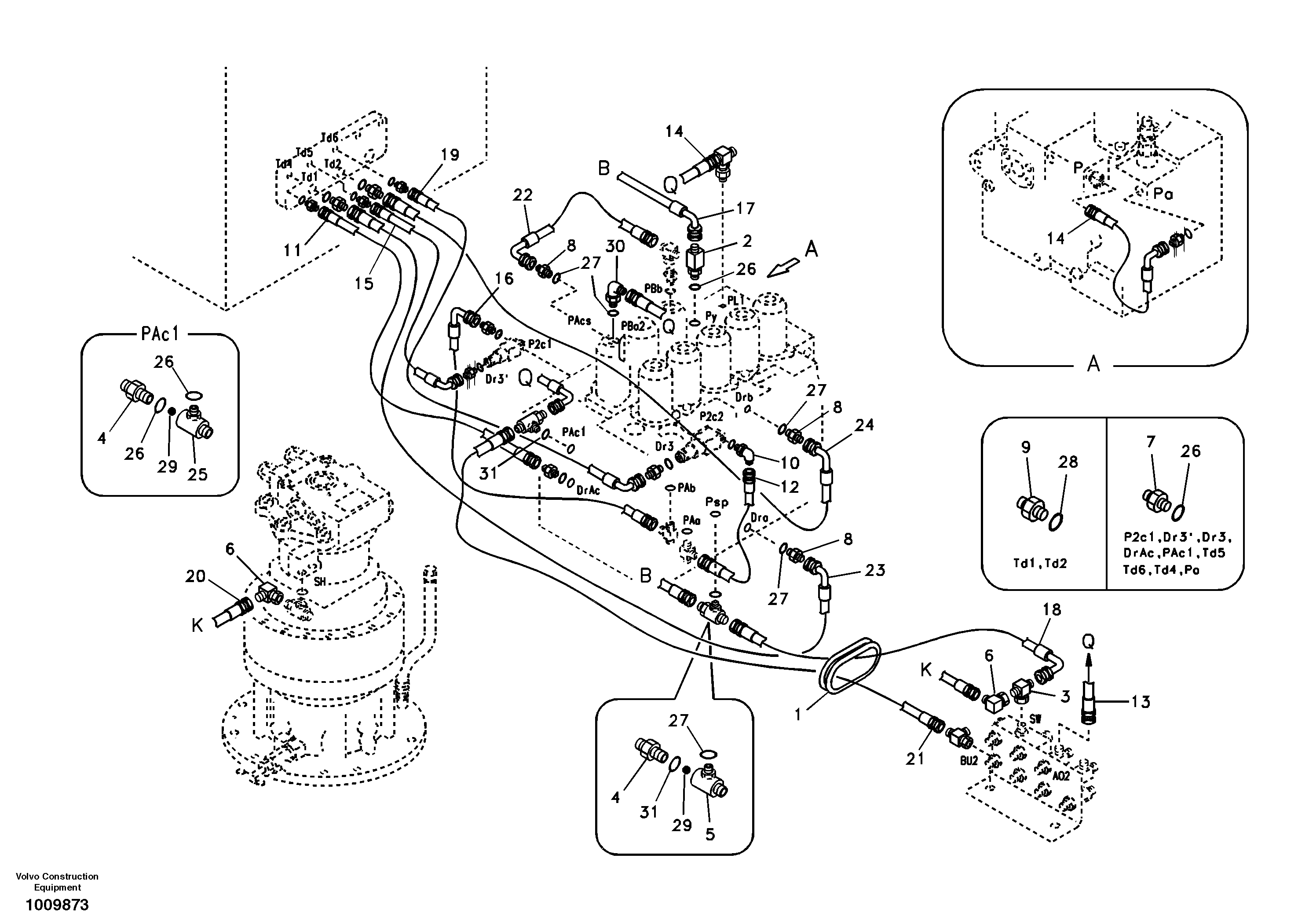 Valve Assembly, Stop VOE14520632 VOLVO