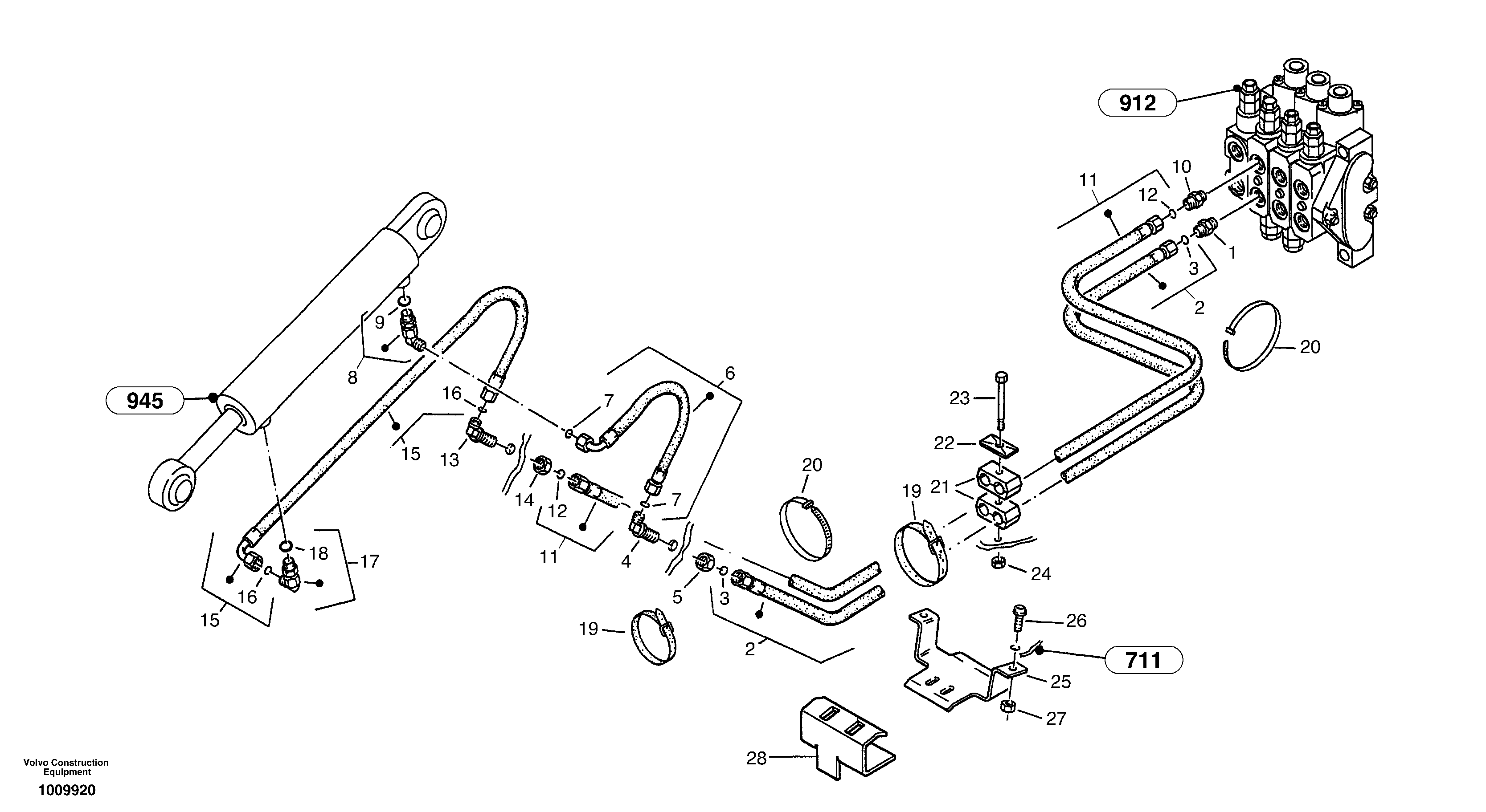 Retainer ZM2806136 VOLVO