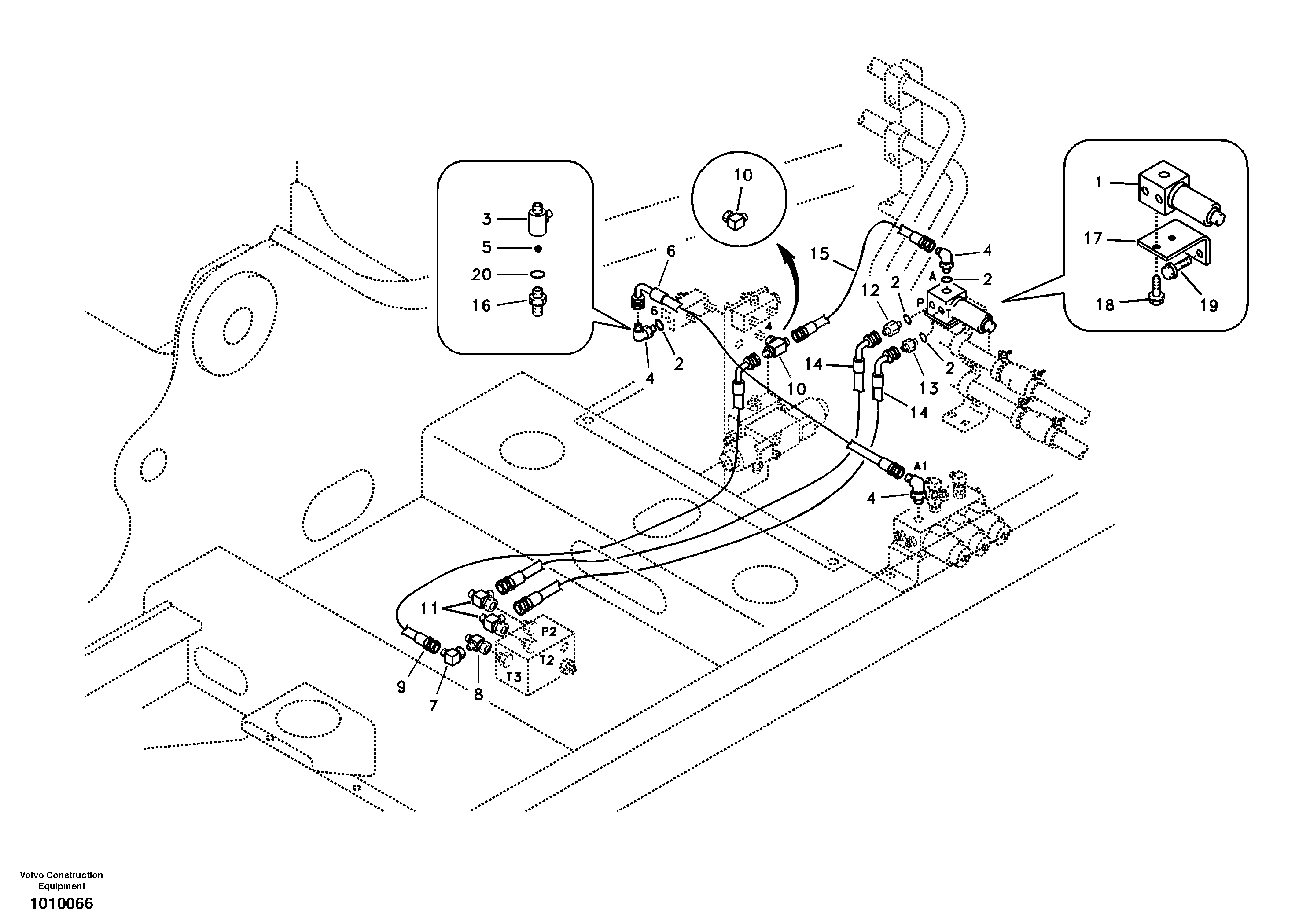 Water pump ger VOE14880233 VOLVO