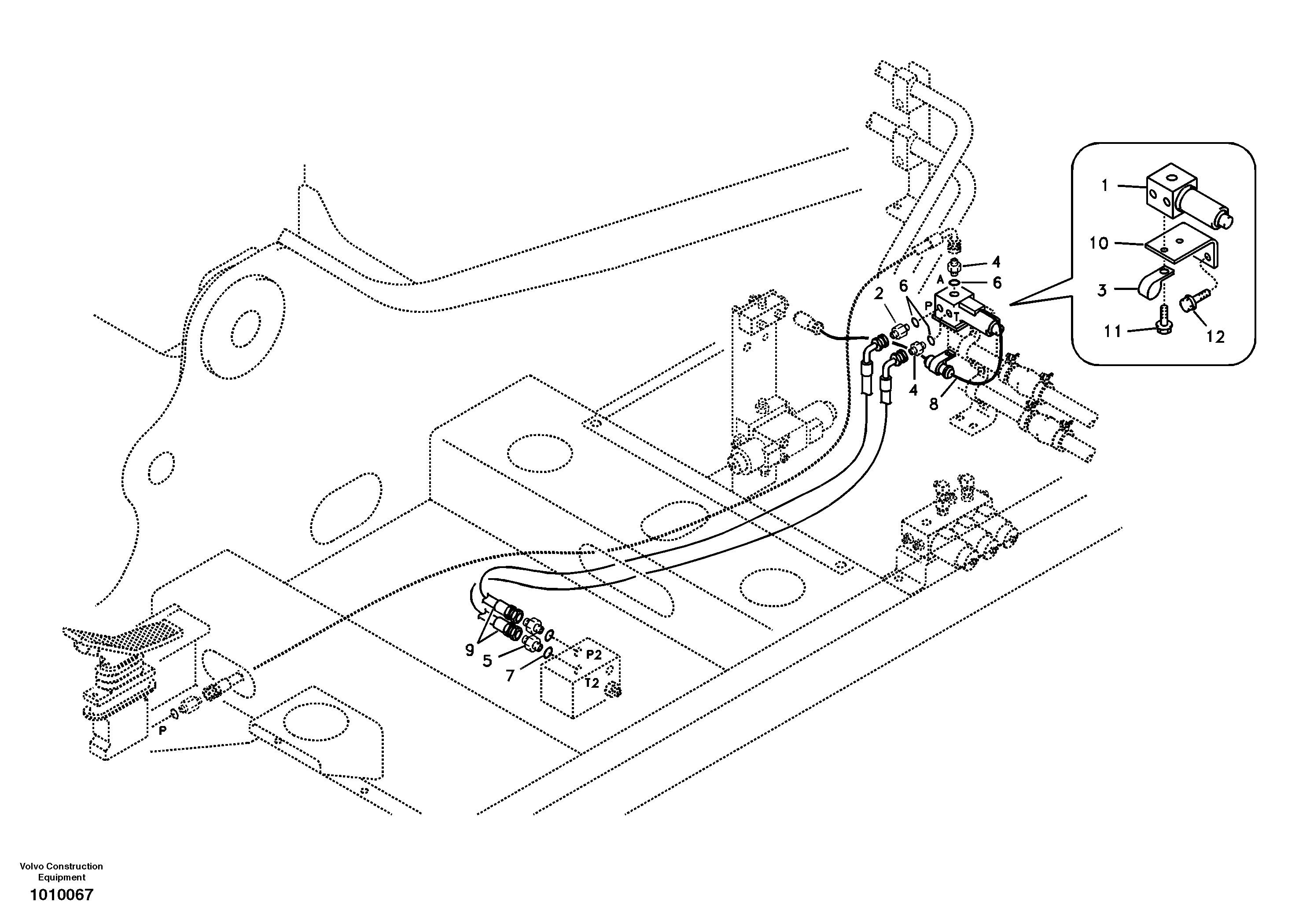 Cable harness VOE14524911 VOLVO